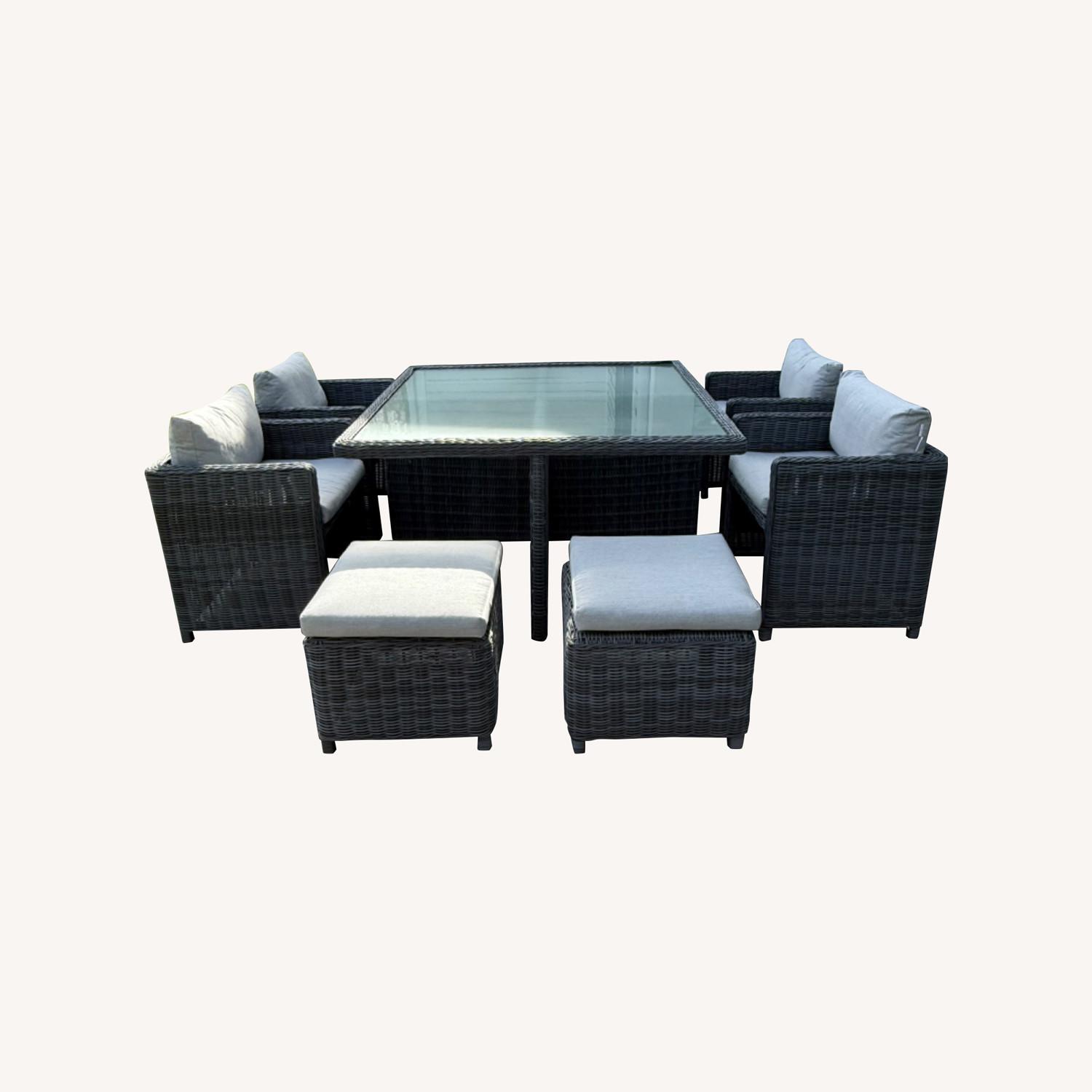 Midway Summon 9 piece Outdoor Dining Set - image-7