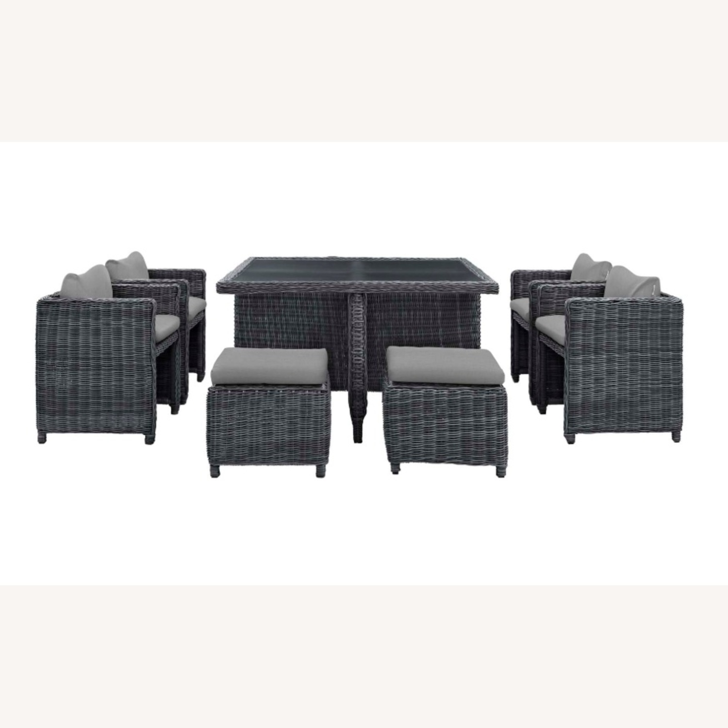 Midway Summon 9 piece Outdoor Dining Set - image-6