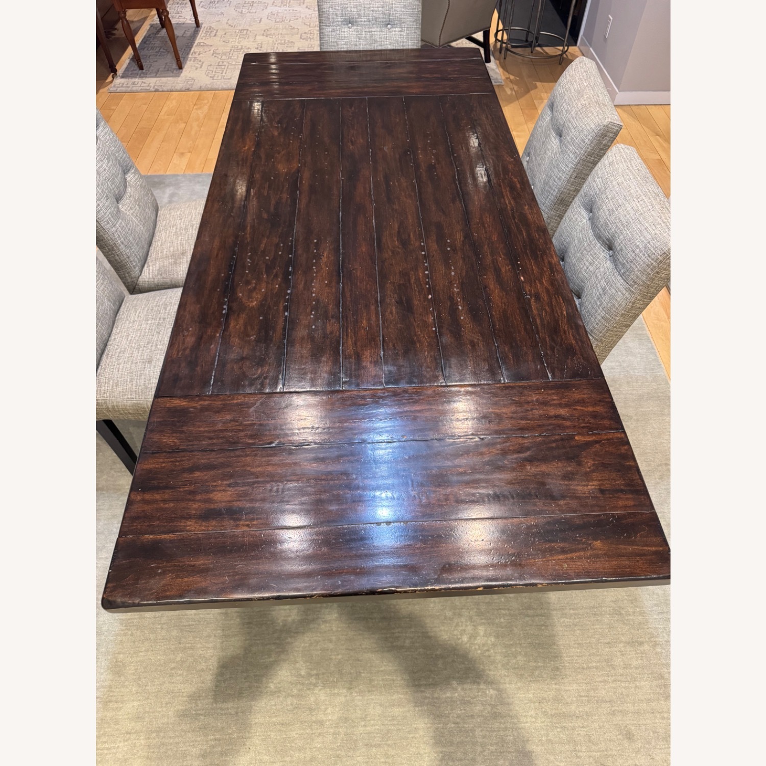 Pottery Barn Cortona Extending Dining Table - image-8