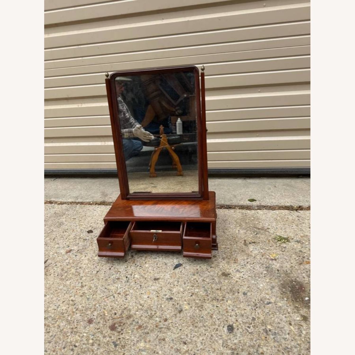 Antique 19th Century Federal Style Dressing Table - image-16