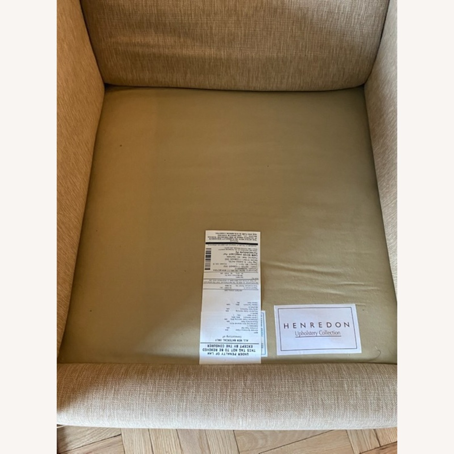 Henredon Down Feather Natural Arm Chair  - image-5