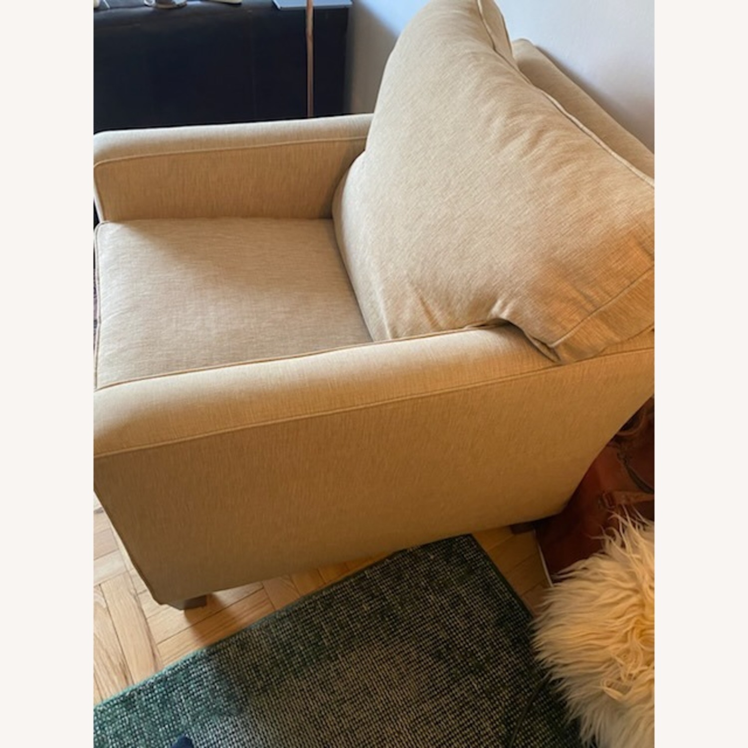 Henredon Down Feather Natural Arm Chair  - image-3