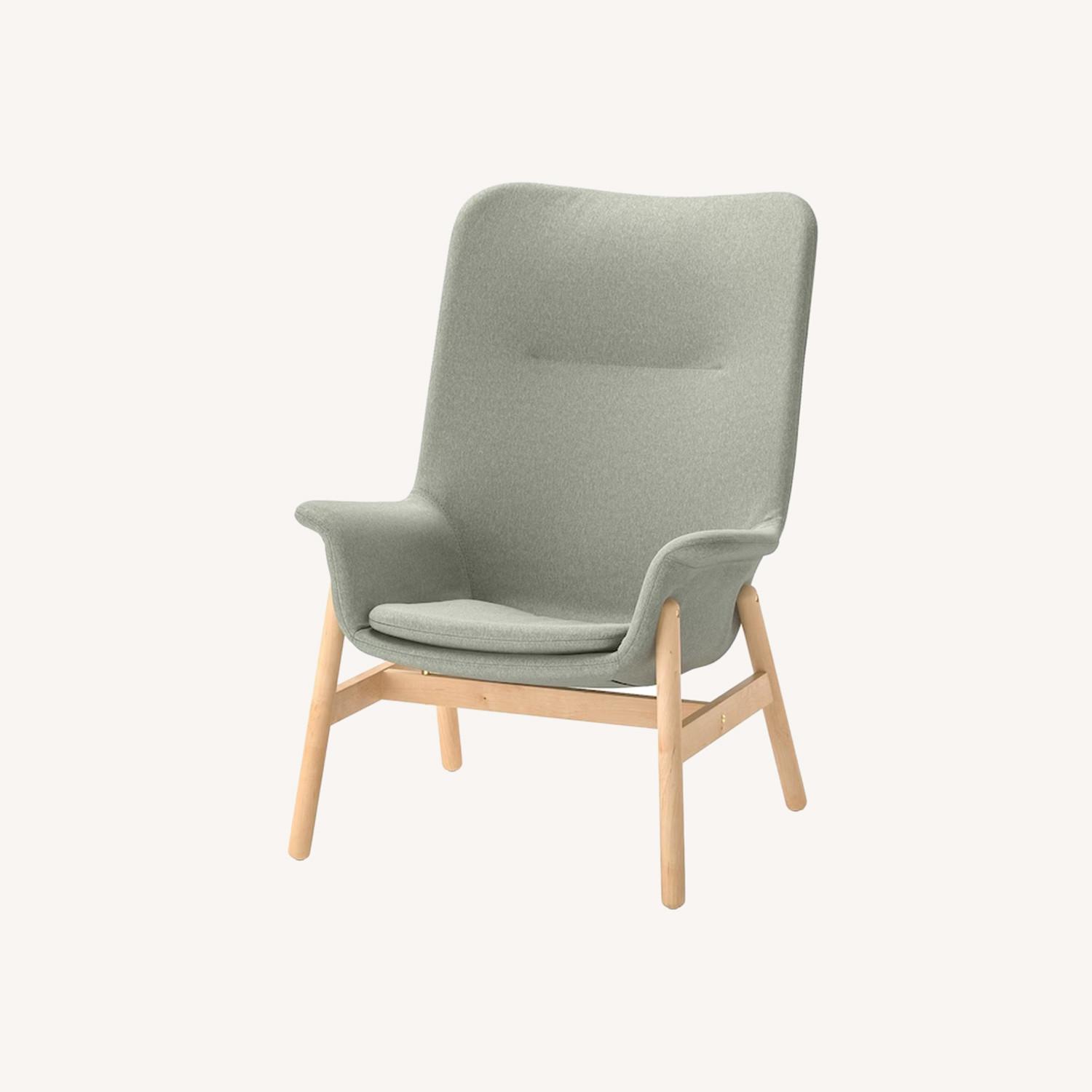 IKEA VEDBO Light Green Accent Chair - AptDeco