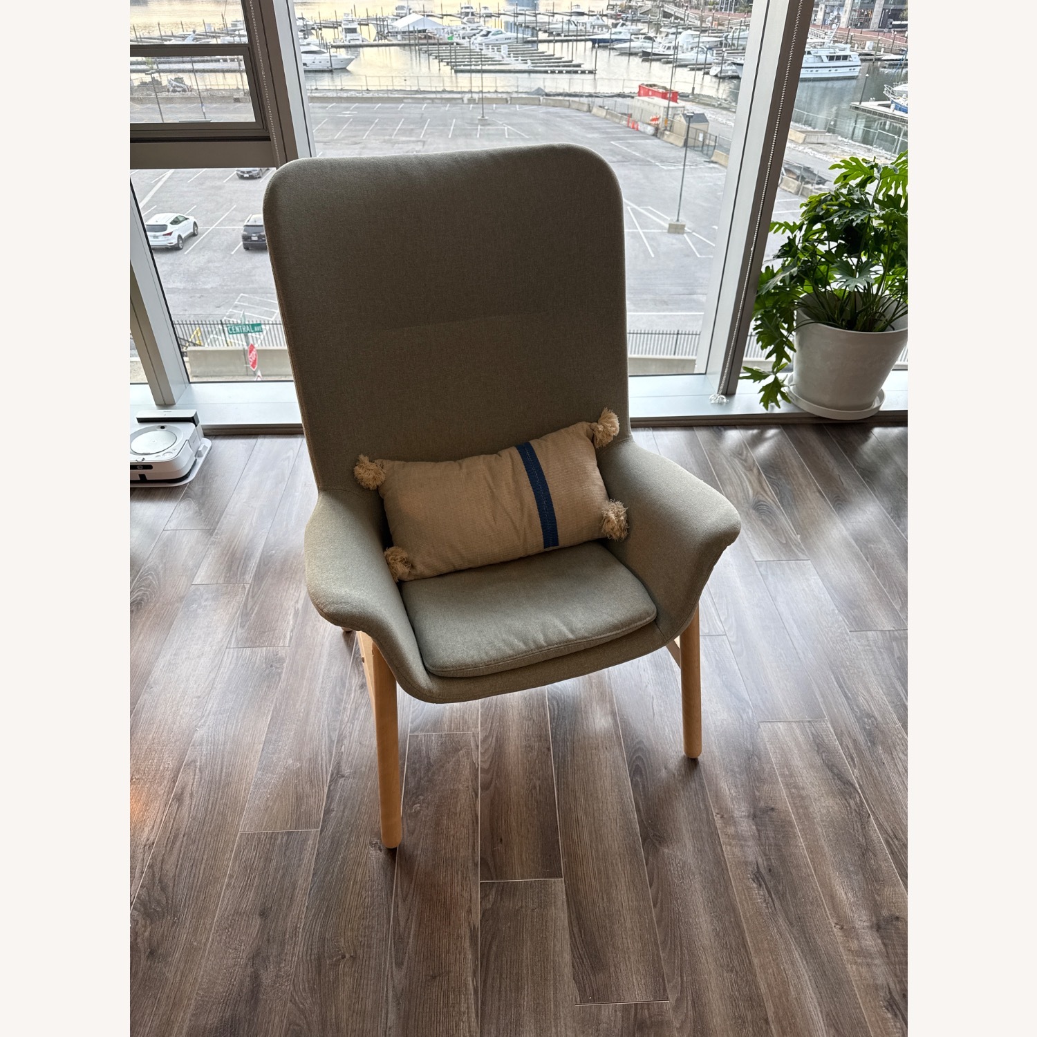 IKEA VEDBO Light Green Accent Chair - image-1