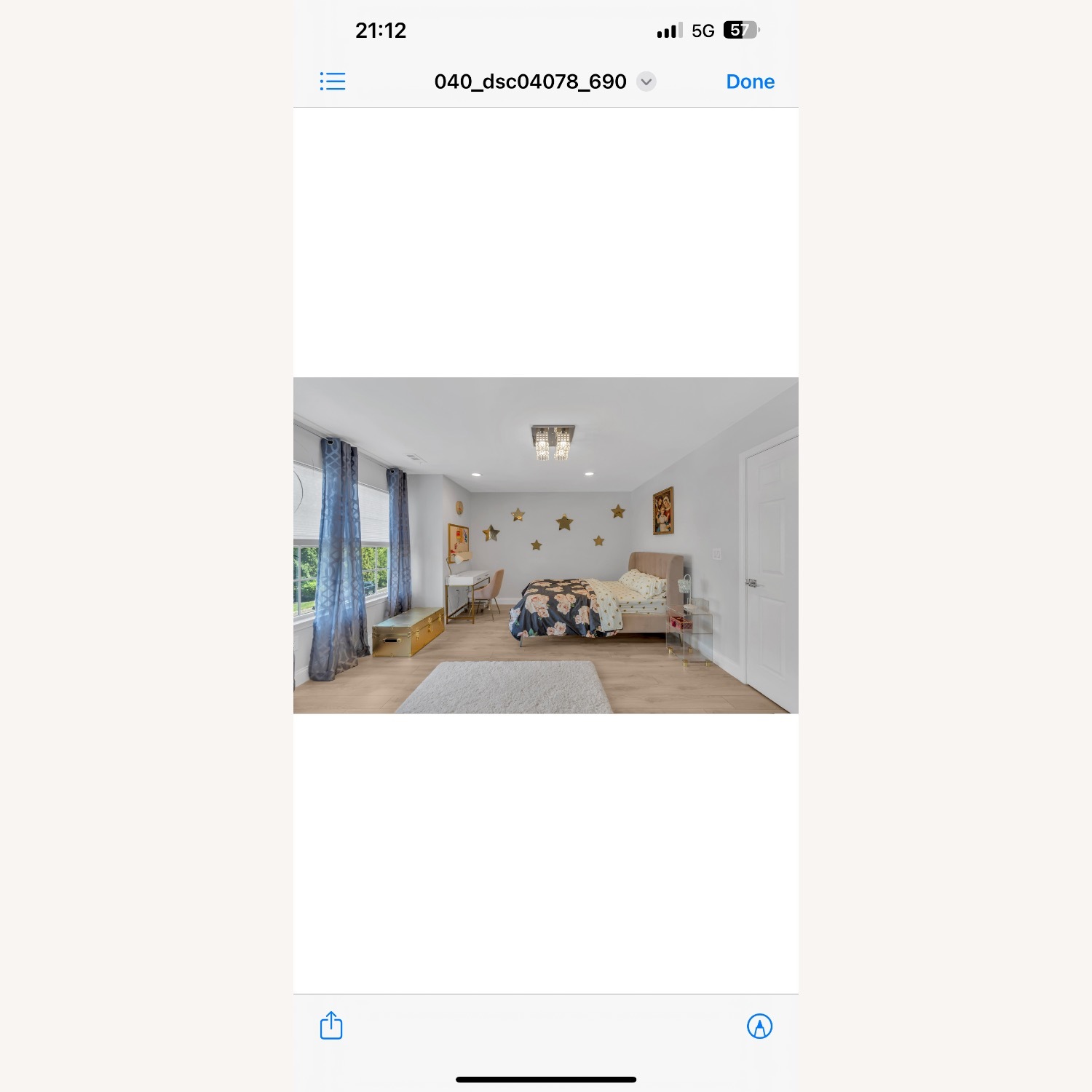 Pottery Barn Teen Velvet Dusty Blush Bed - image-2