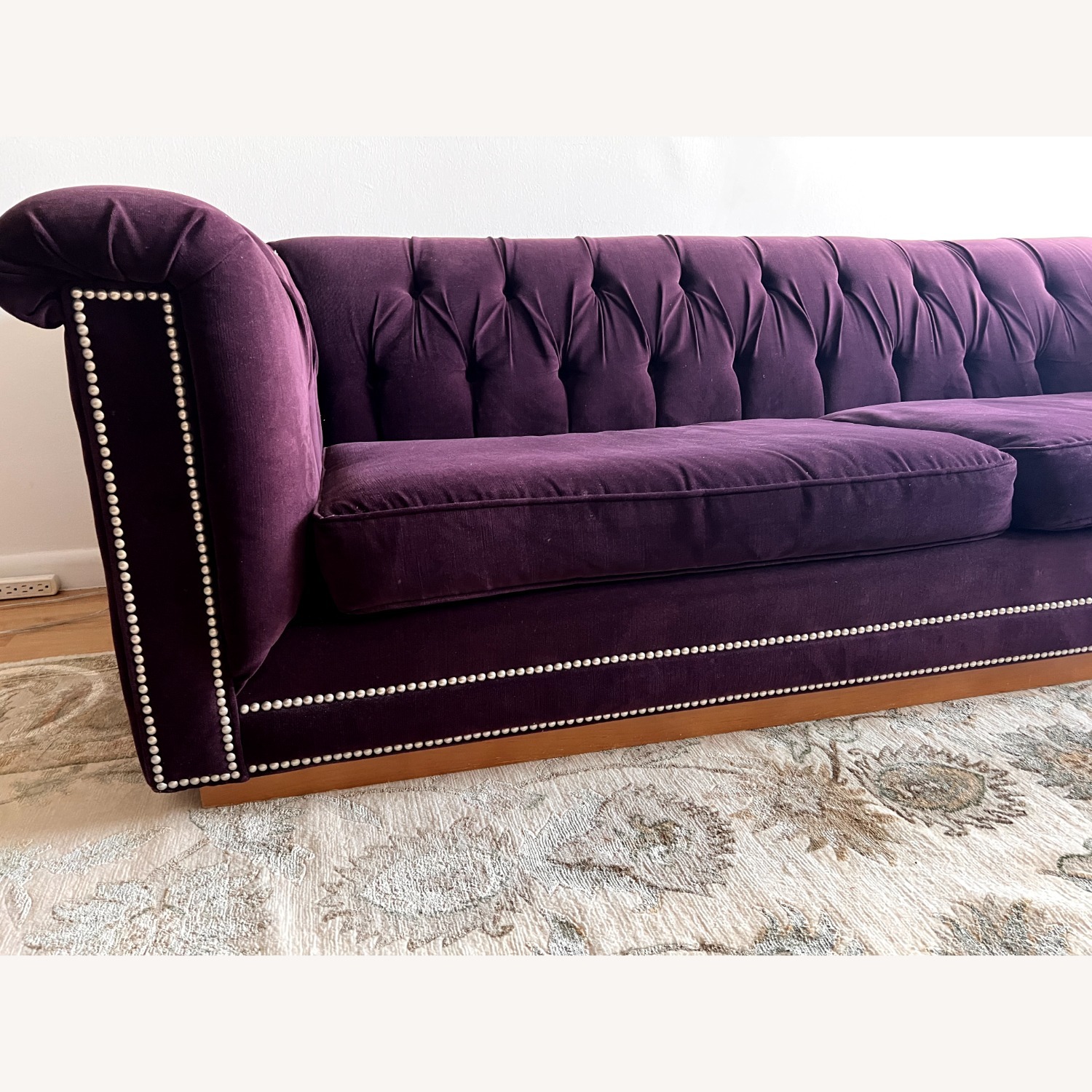 Mitchell Gold + Bob Williams Plum Sofa - image-5