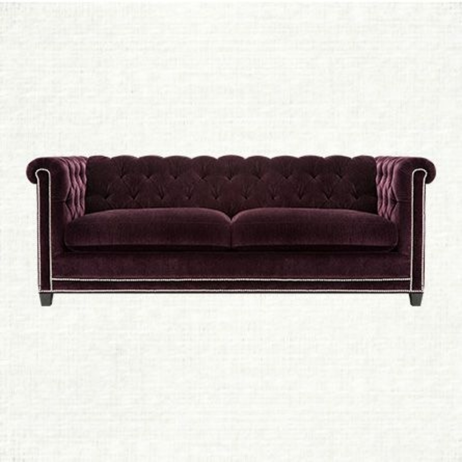Mitchell Gold + Bob Williams Plum Sofa - image-0