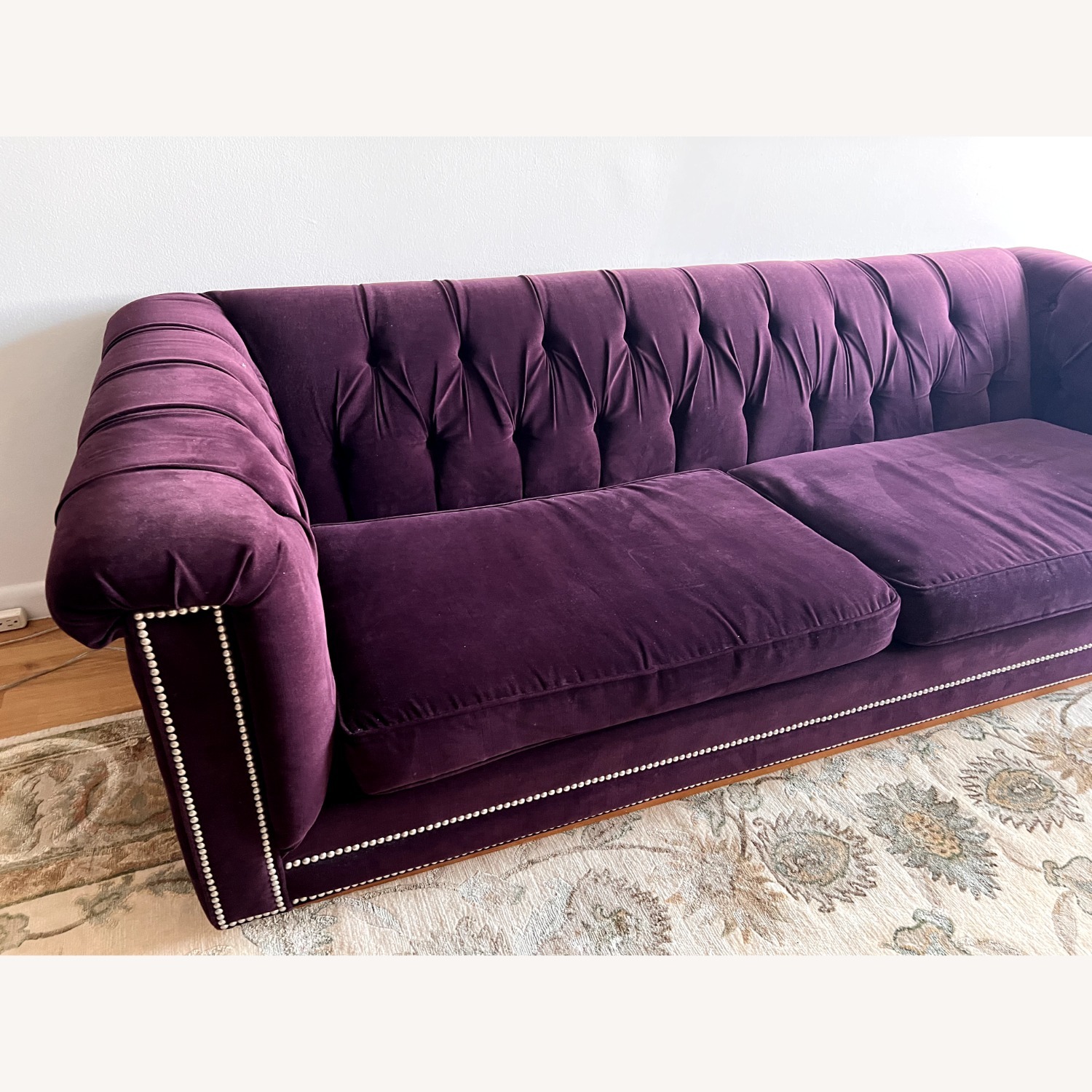 Mitchell Gold + Bob Williams Plum Sofa - image-6