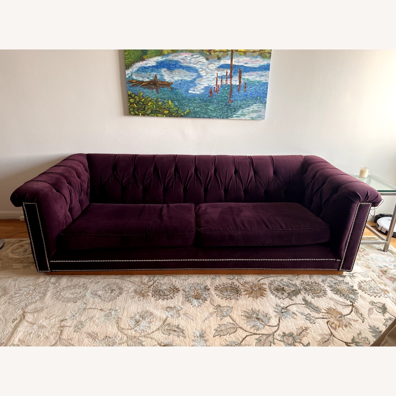 Mitchell Gold + Bob Williams Plum Sofa - image-1