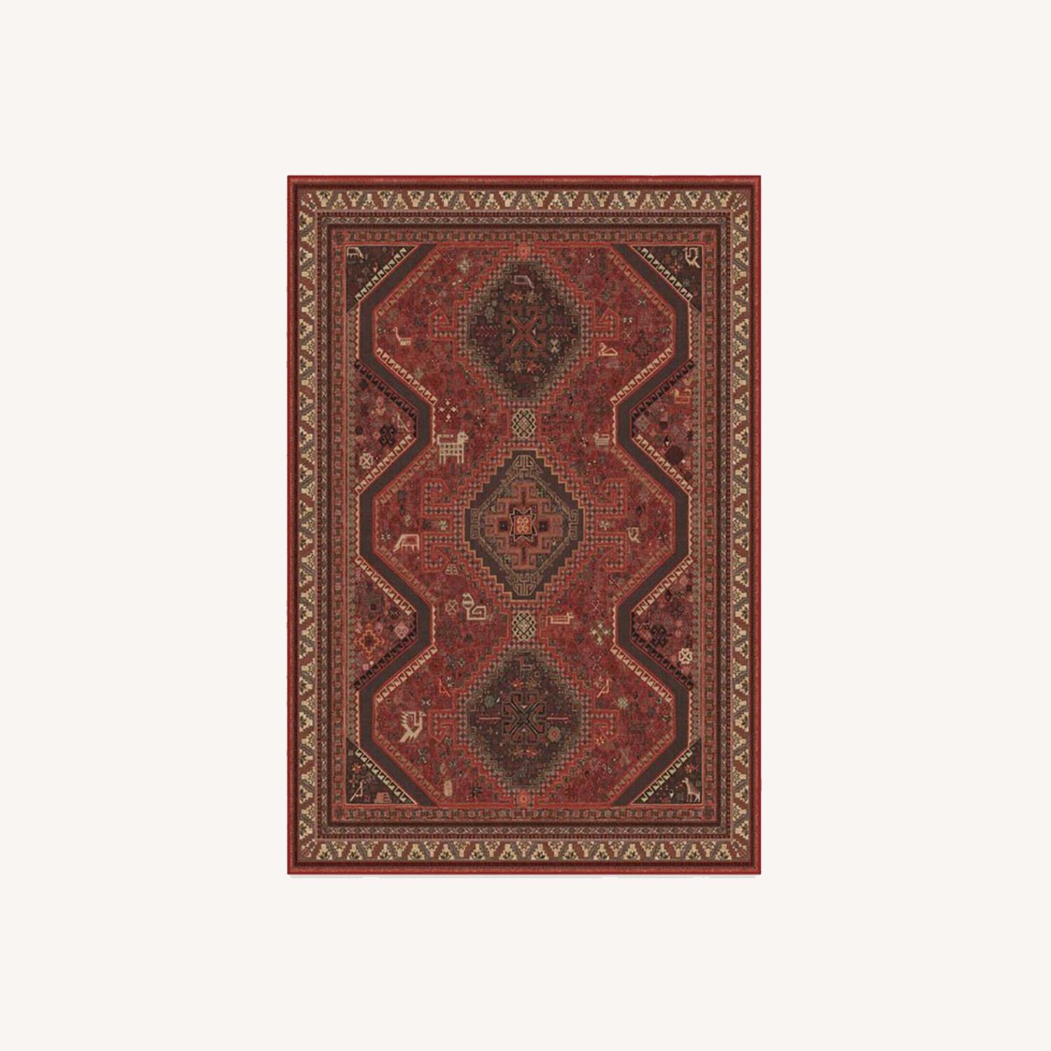 Ruggable 6'x9' Zareen Red Area Rug - image-0