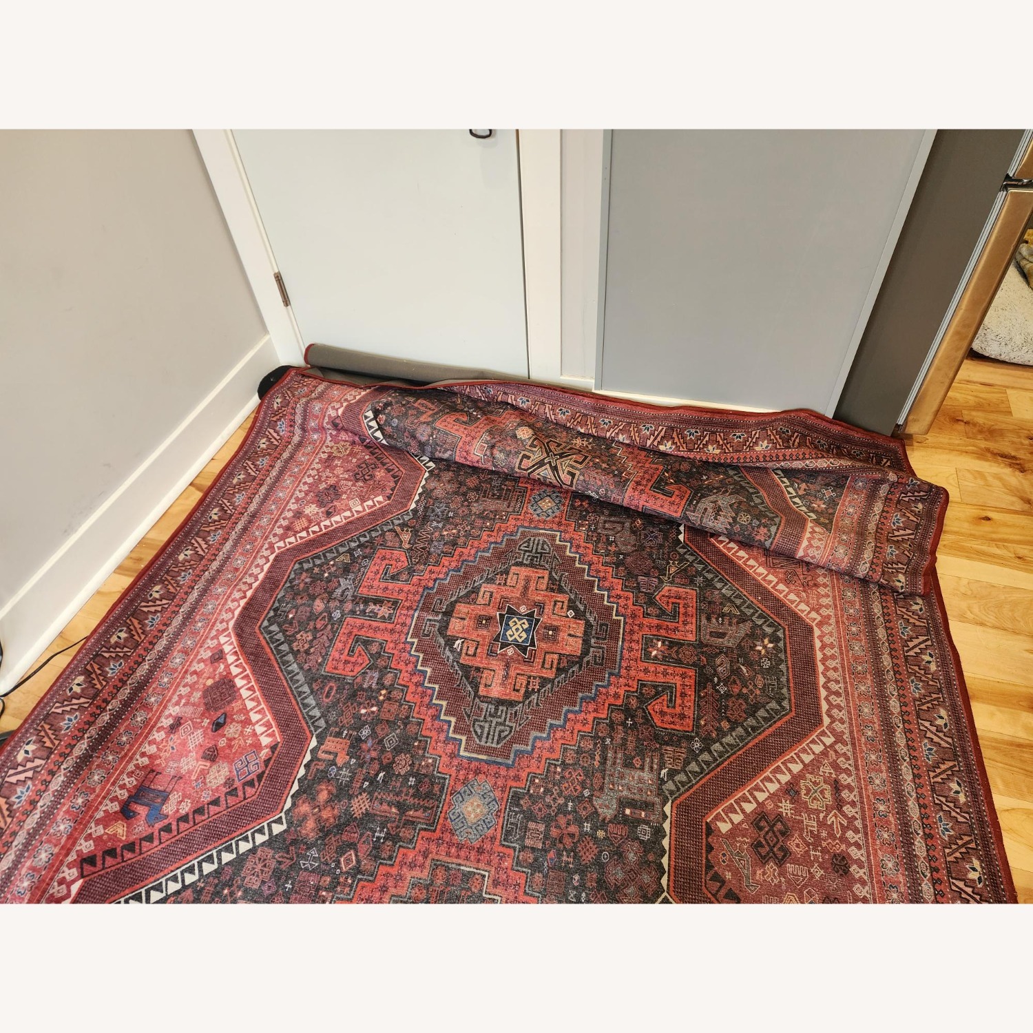 Ruggable 6'x9' Zareen Red Area Rug - image-2