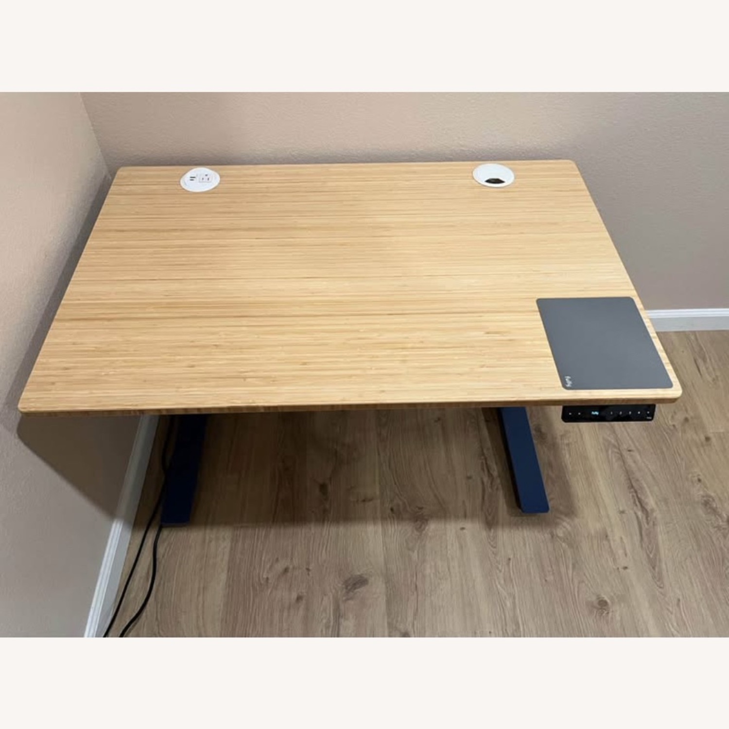 Knoll Fully Jarvis Bamboo Powered Standing Desk - image-2