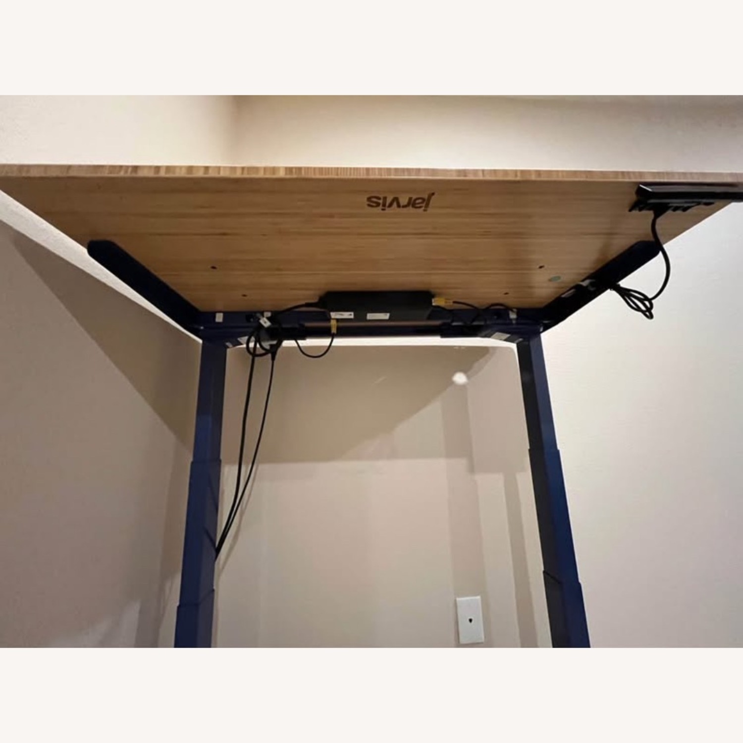 Knoll Fully Jarvis Bamboo Powered Standing Desk - image-3