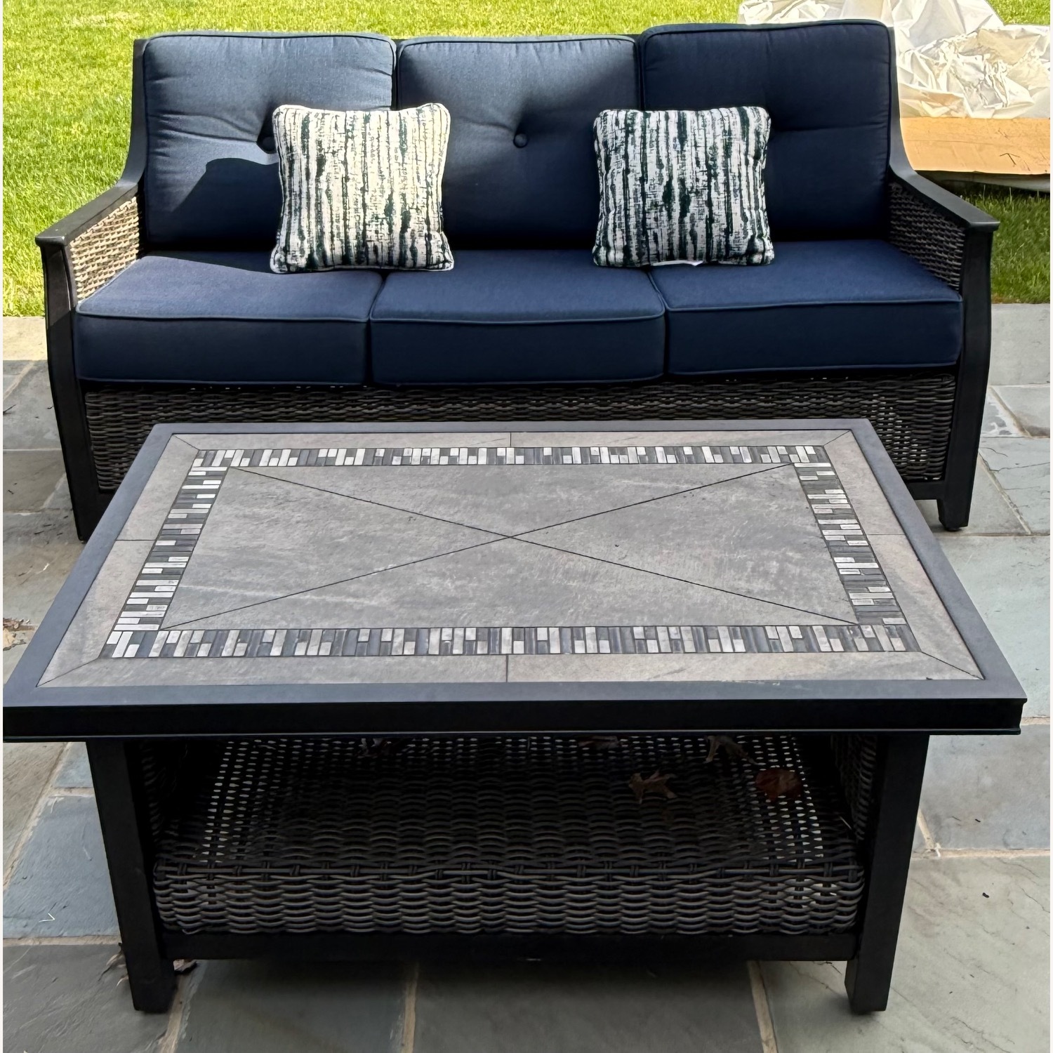 Agio Bridgeport 4 piece outdoor deep seating set - image-3