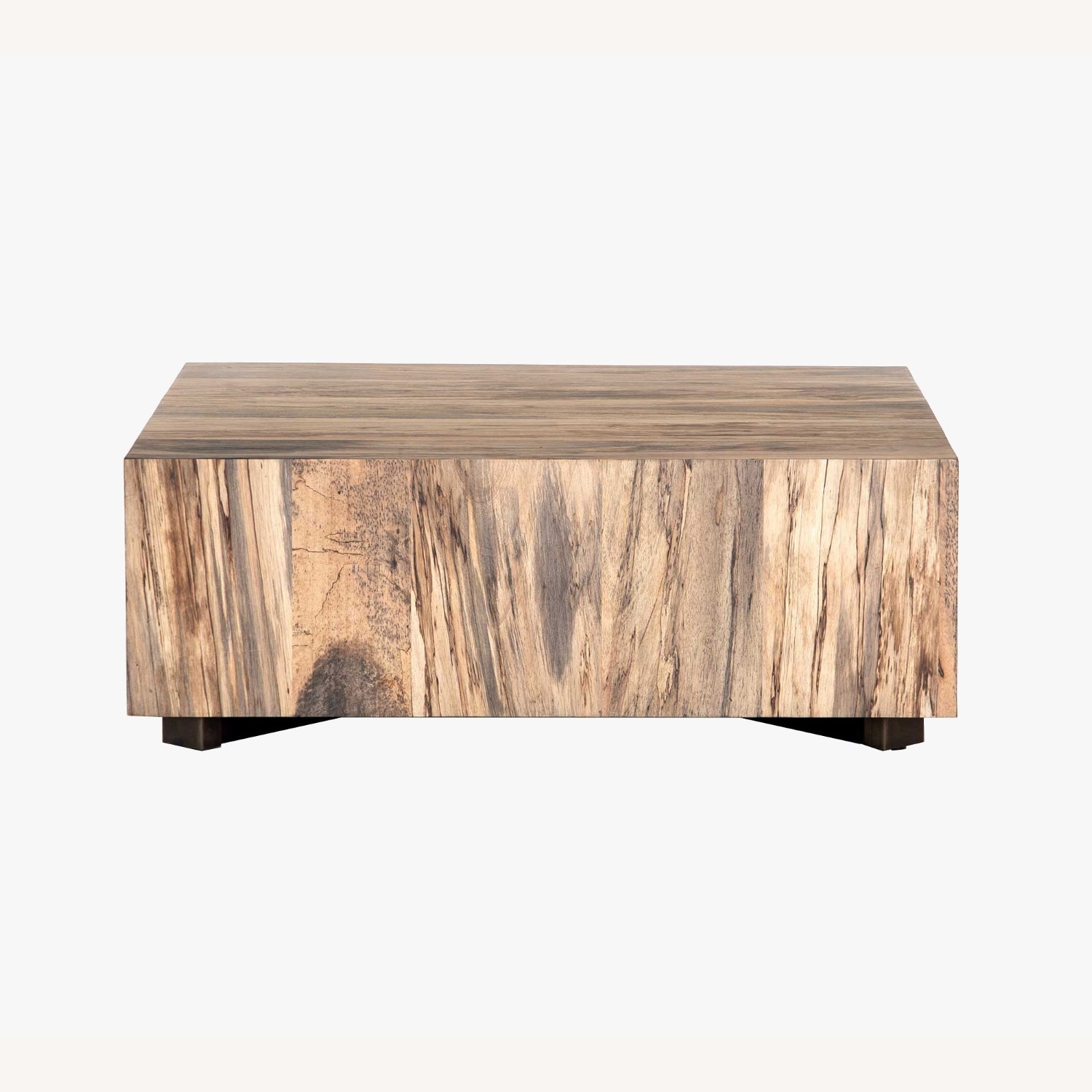 Terri Square Cube Coffee Table (40") - image-2