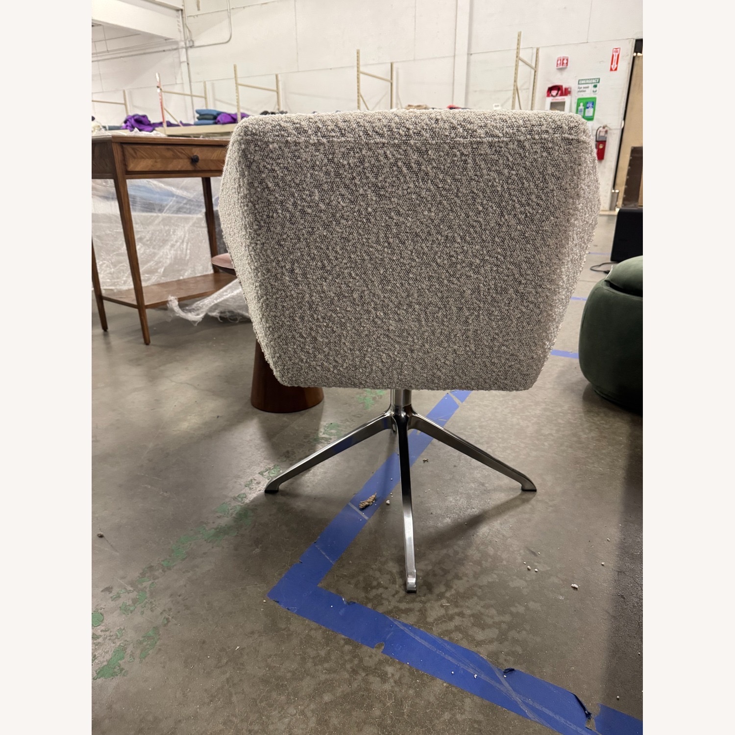 Safavieh Felix Boucle Swivel Desk Chair Frame - image-6