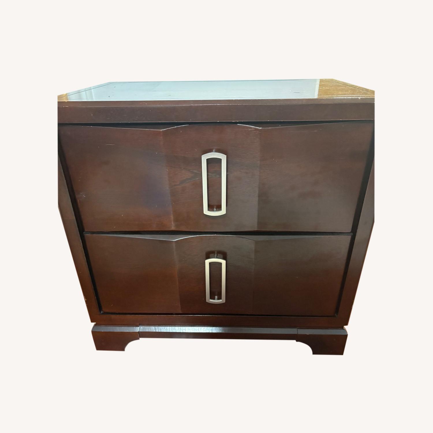 Raymour & Flanigan Denali Wood Nightstands - image-0