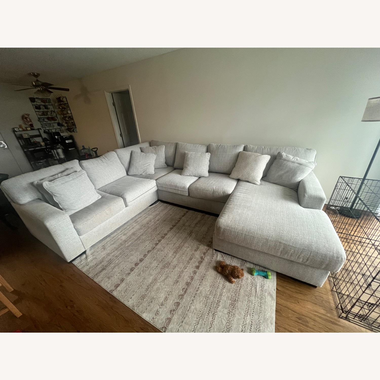 Ashley Furniture Larce 4-Piece Performance Fabric Sectional with Chaise - image-1