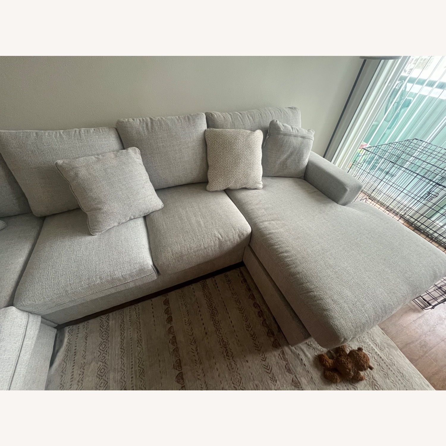 Ashley Furniture Larce 4-Piece Performance Fabric Sectional with Chaise - image-3