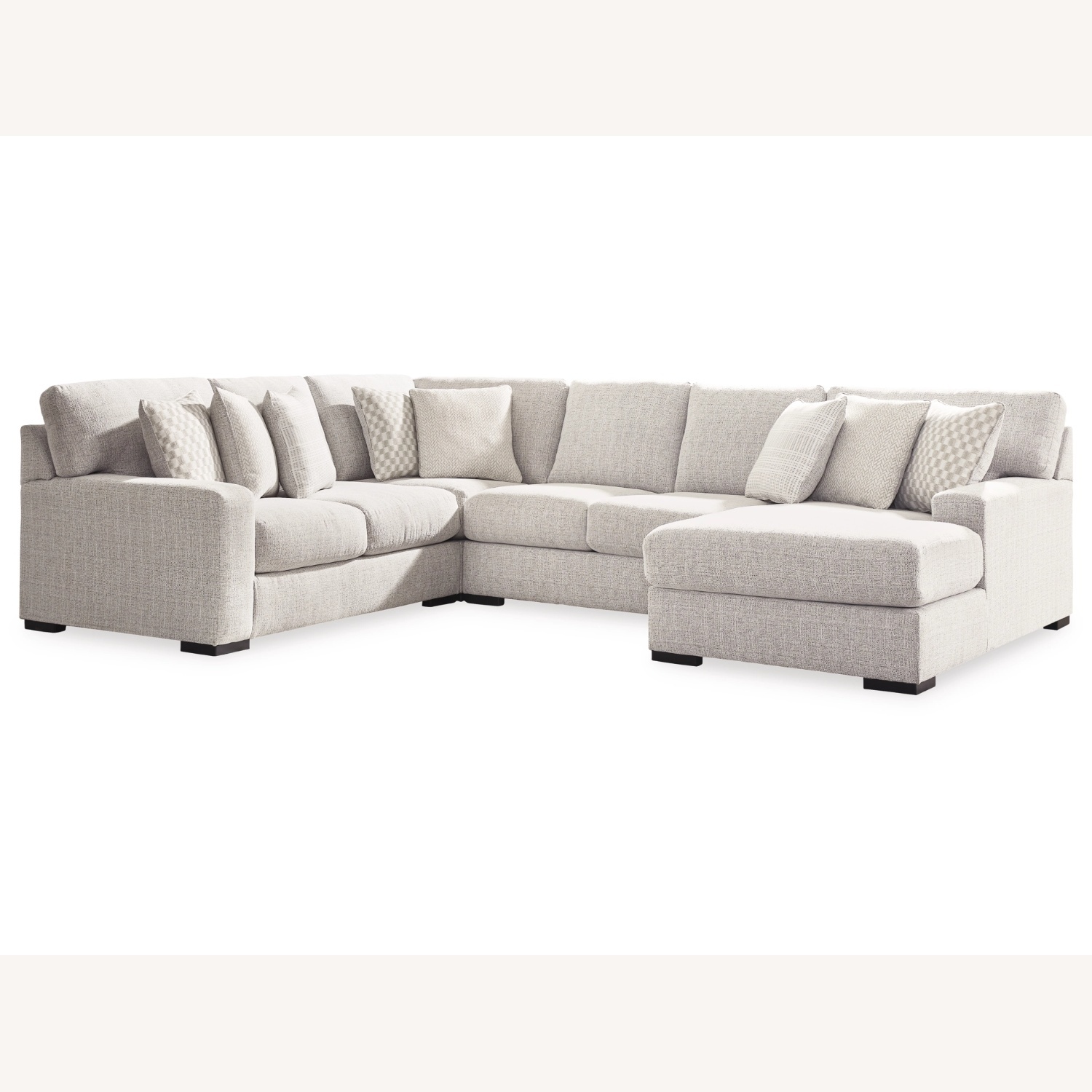 Ashley Furniture Larce 4-Piece Performance Fabric Sectional with Chaise - image-0