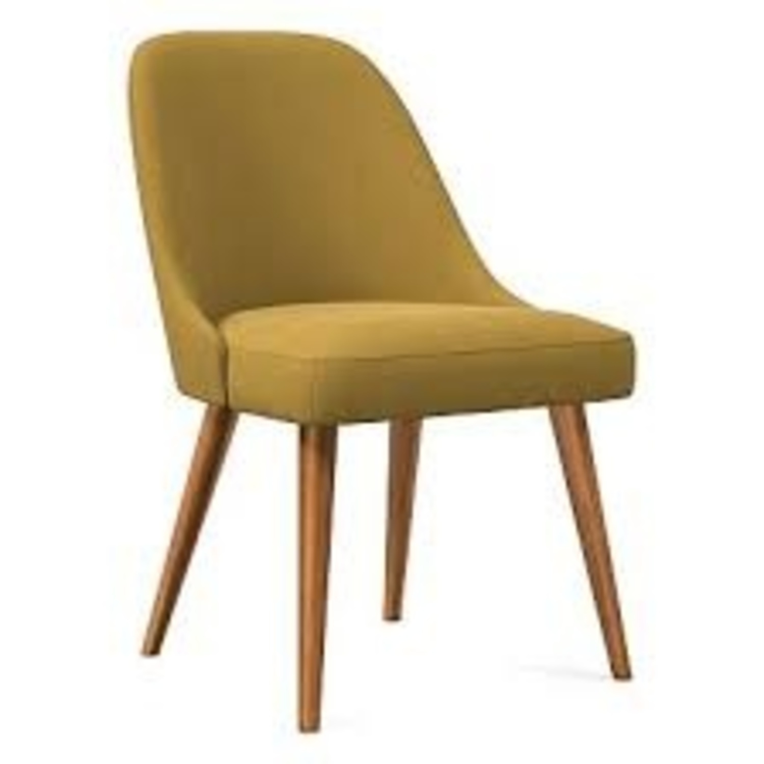 West Elm Mid-Century Upholstered Velvet Dining Chairs - image-0