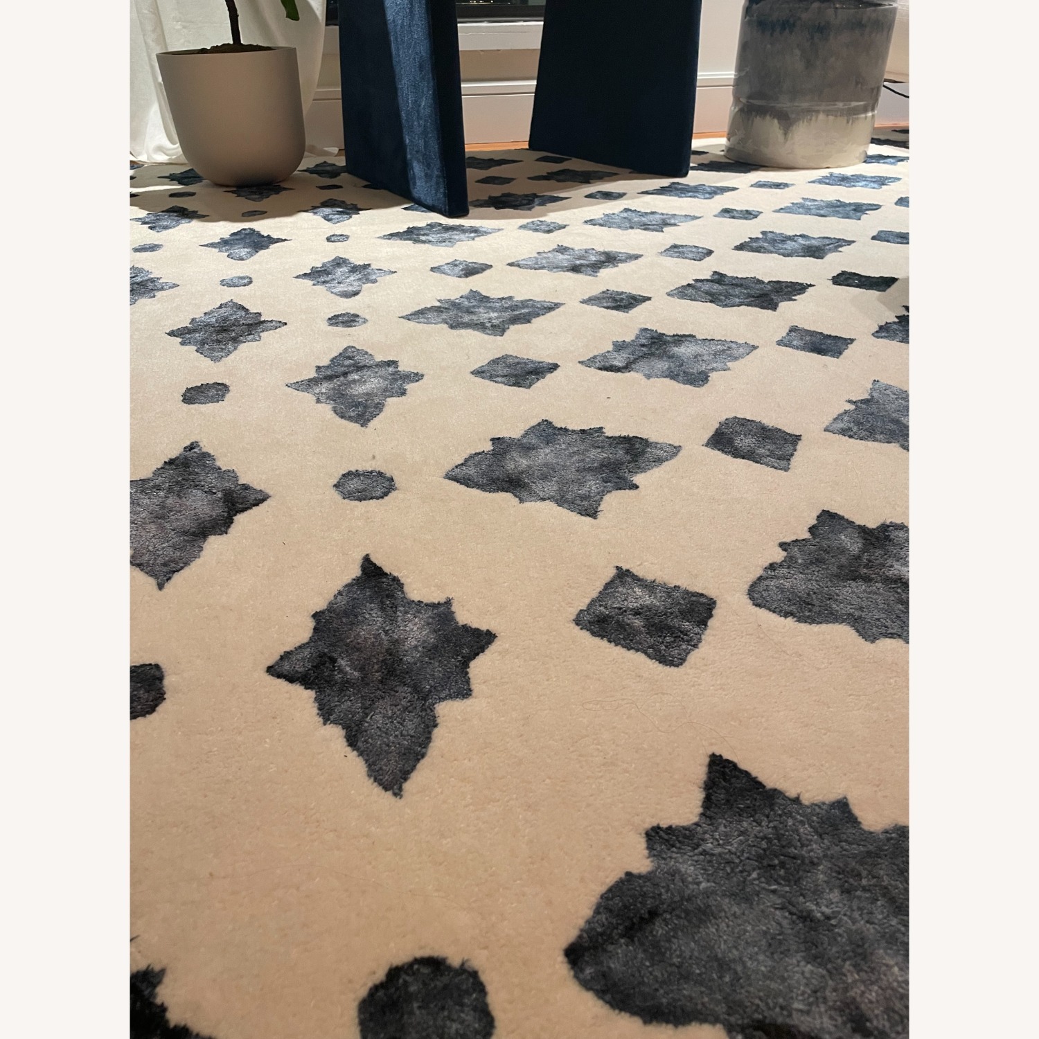 Tufted Moroccan Tile Rug - image-2