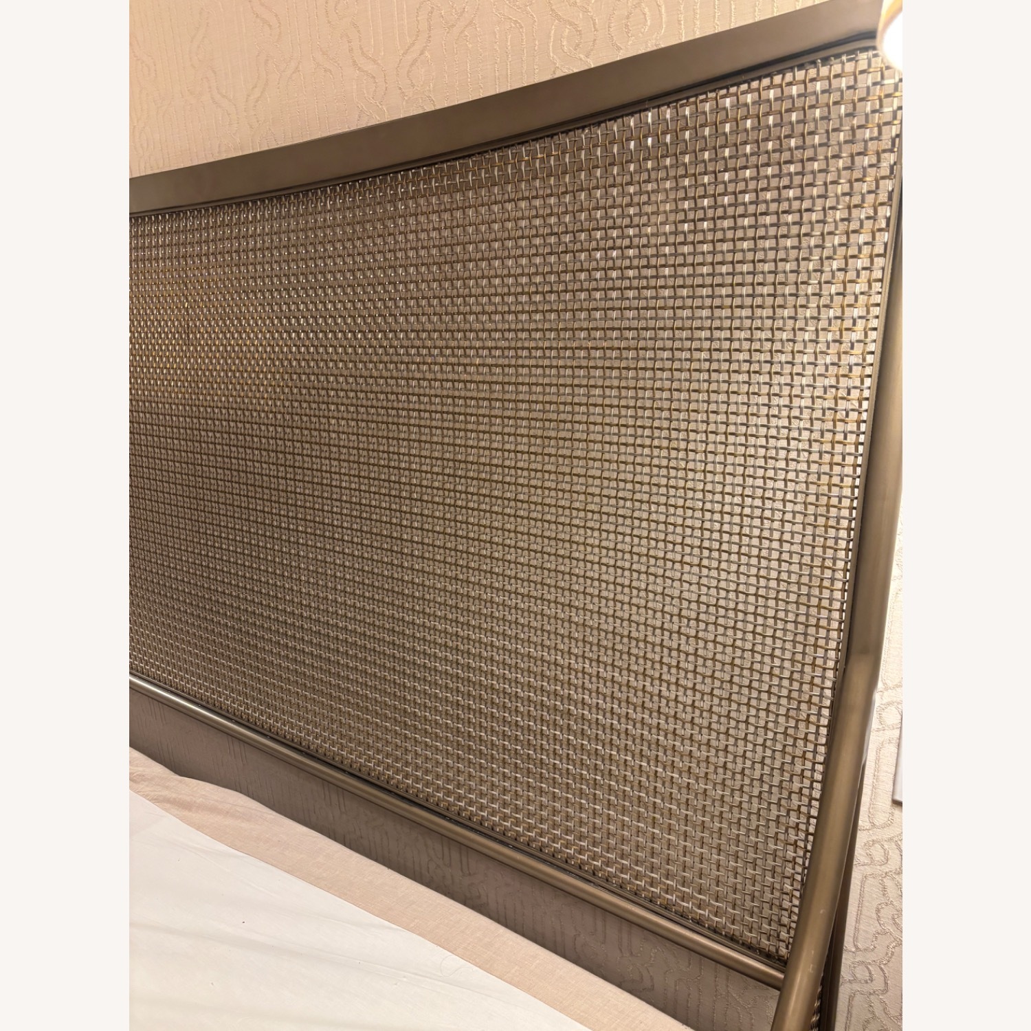 Restoration Hardware Maison Cane Bed with Footboard - image-2