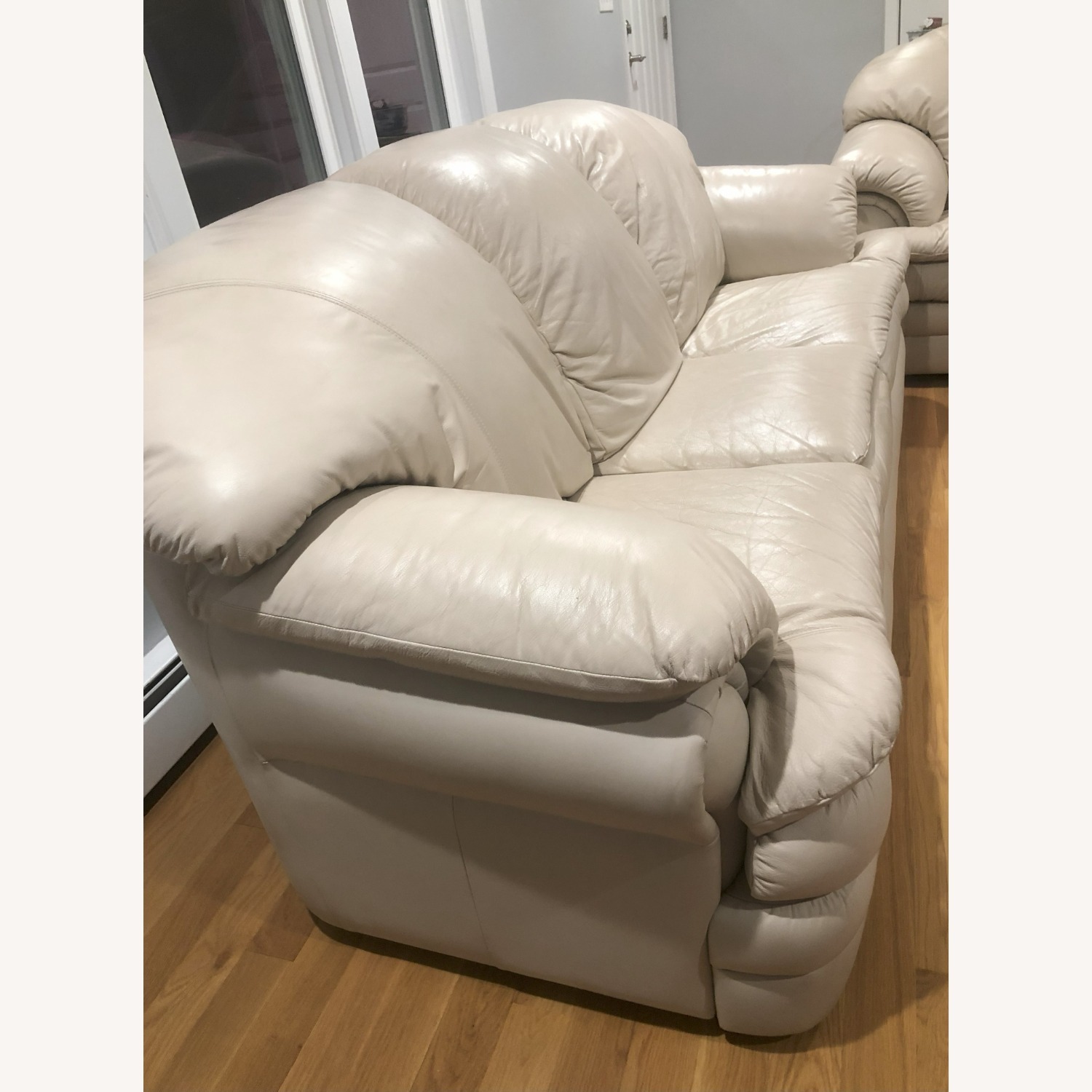  Italian Leather Sofa  3-Seater - image-1