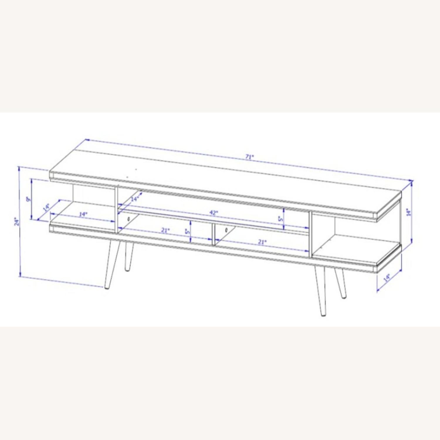 Michaelson TV Stand for TVs up to 65" - AptDeco