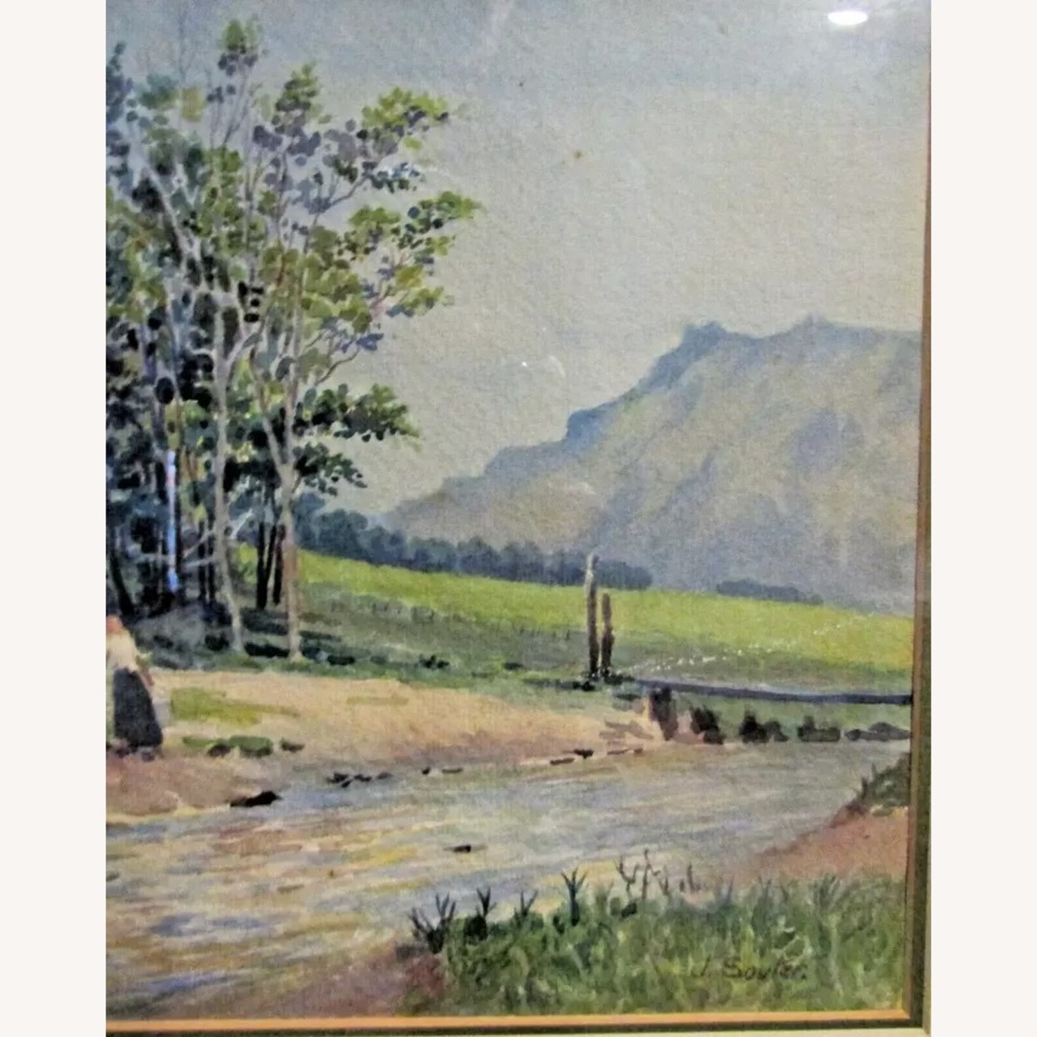John Bulloch Souter Original Watercolor Painting - image-4