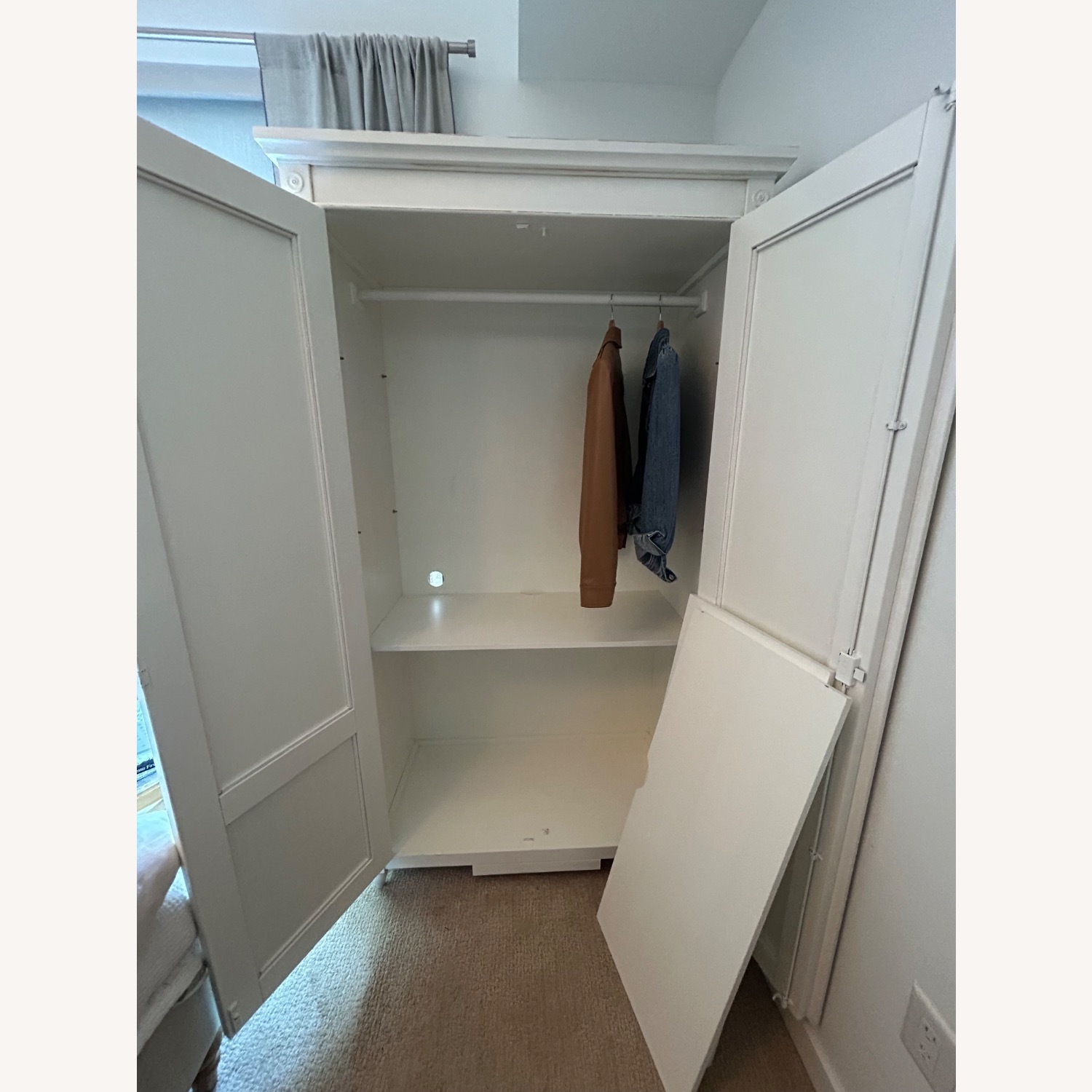 Ballard Designs Casa Florentina White Armoire - image-5