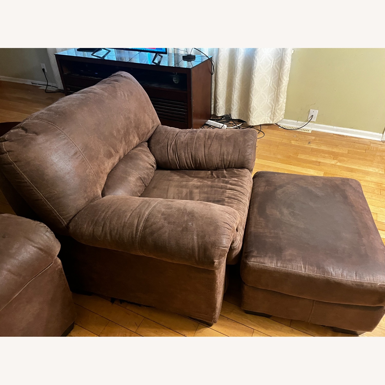 Ashley Bladen Lounge Chair and Ottoman - image-3