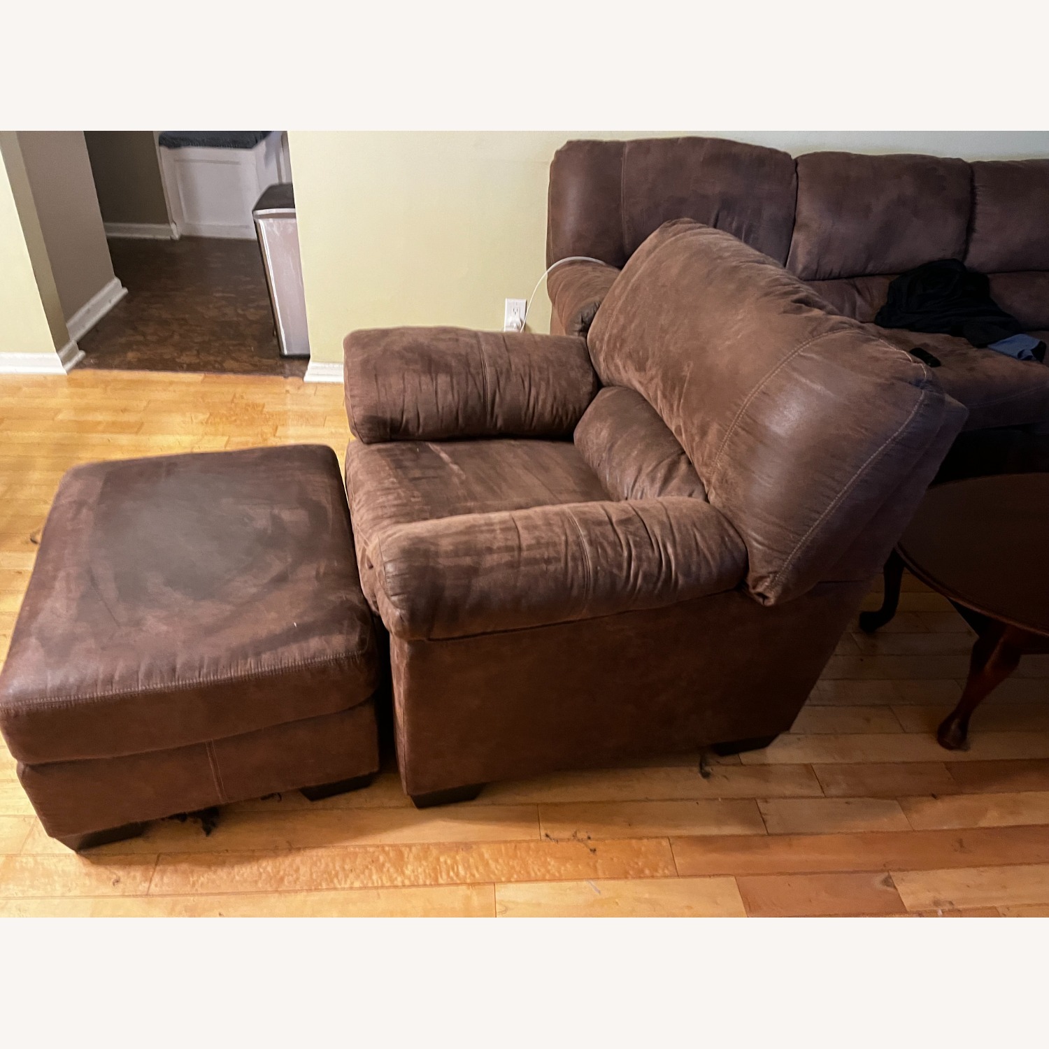 Ashley Bladen Lounge Chair and Ottoman - image-2