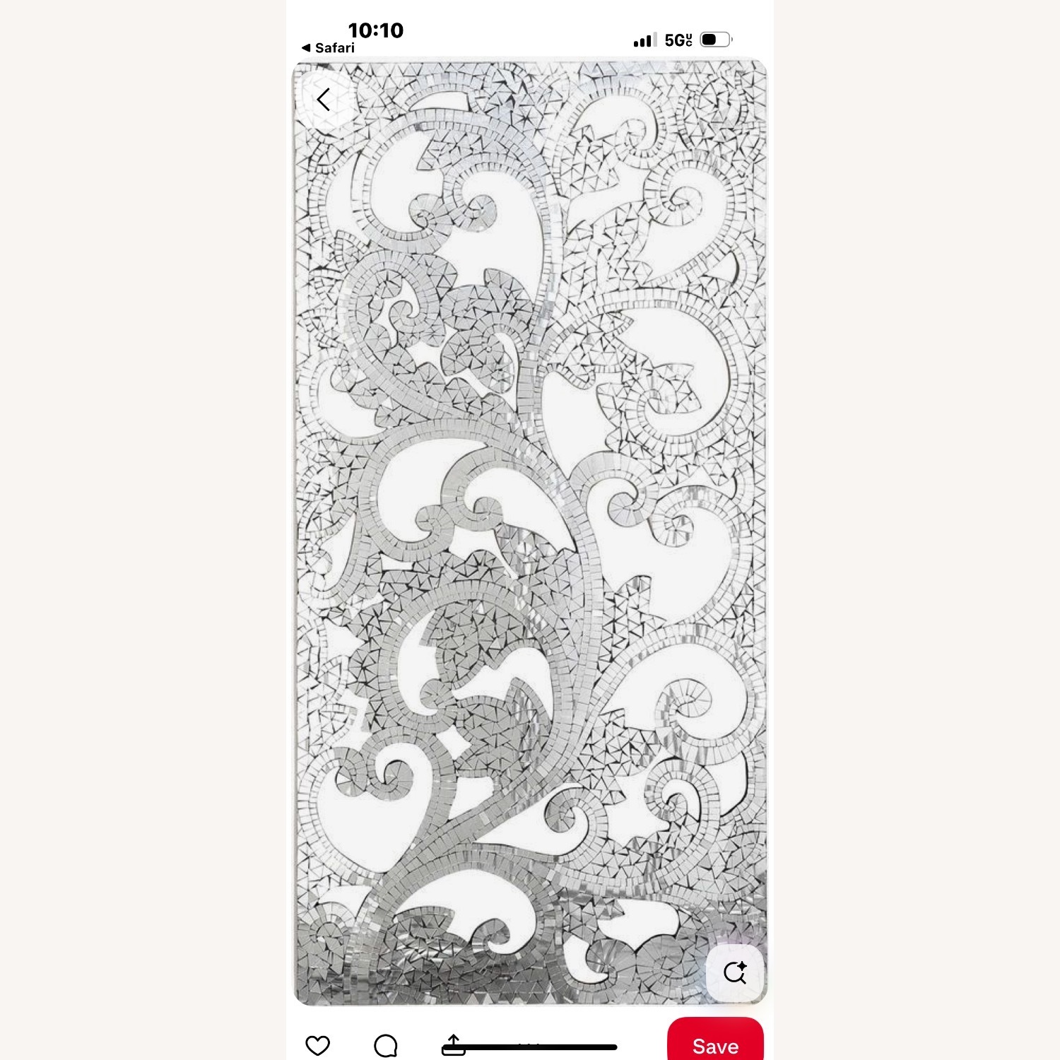 Pier 1 Imports Mosaic Mirror Wall Panel - image-2