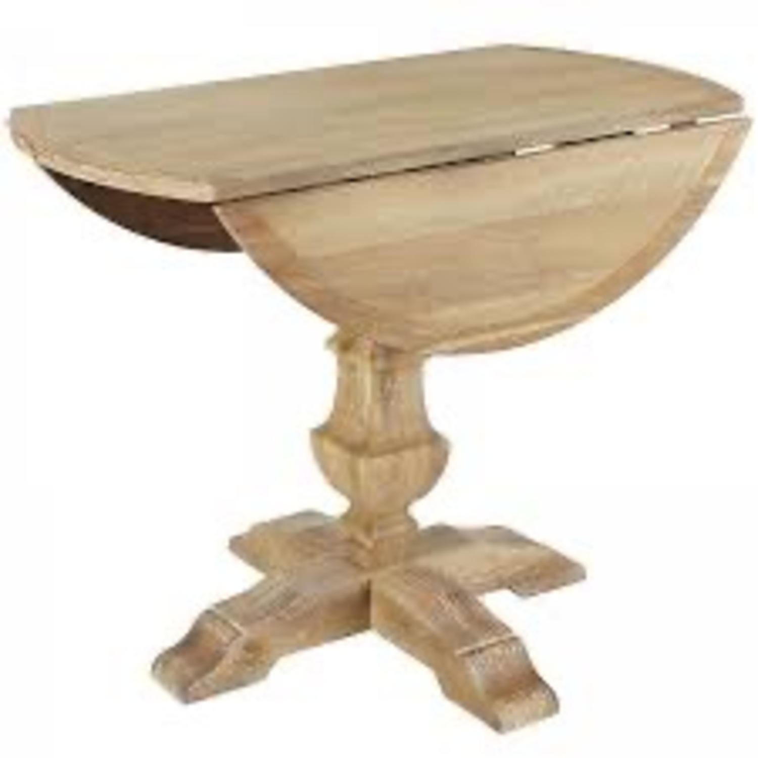 Pier 1 Imports Bradding Stonewash Round Dining Table - image-0