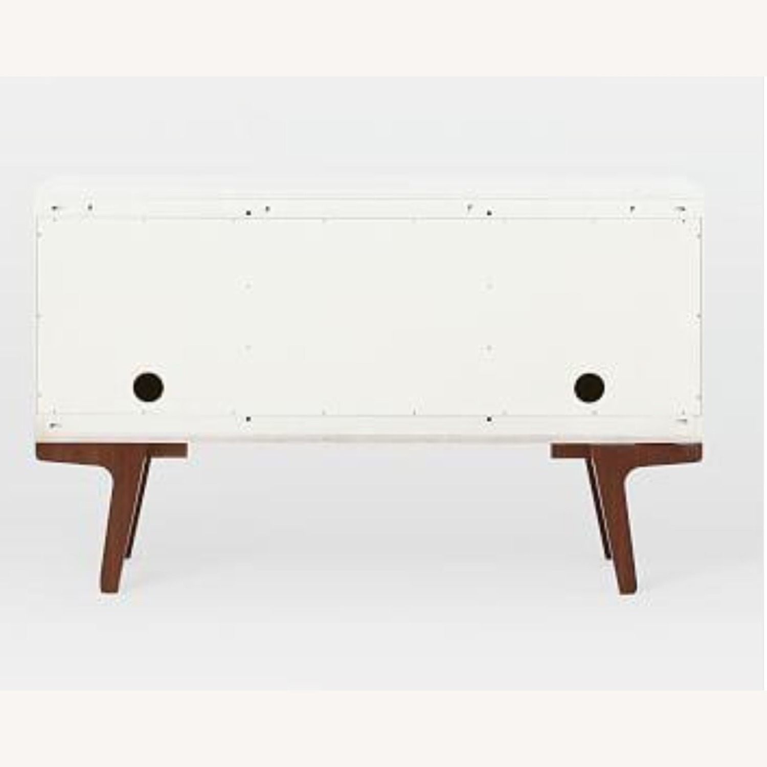 West Elm Modern 53" Buffet Media Console White Lacquer - image-3
