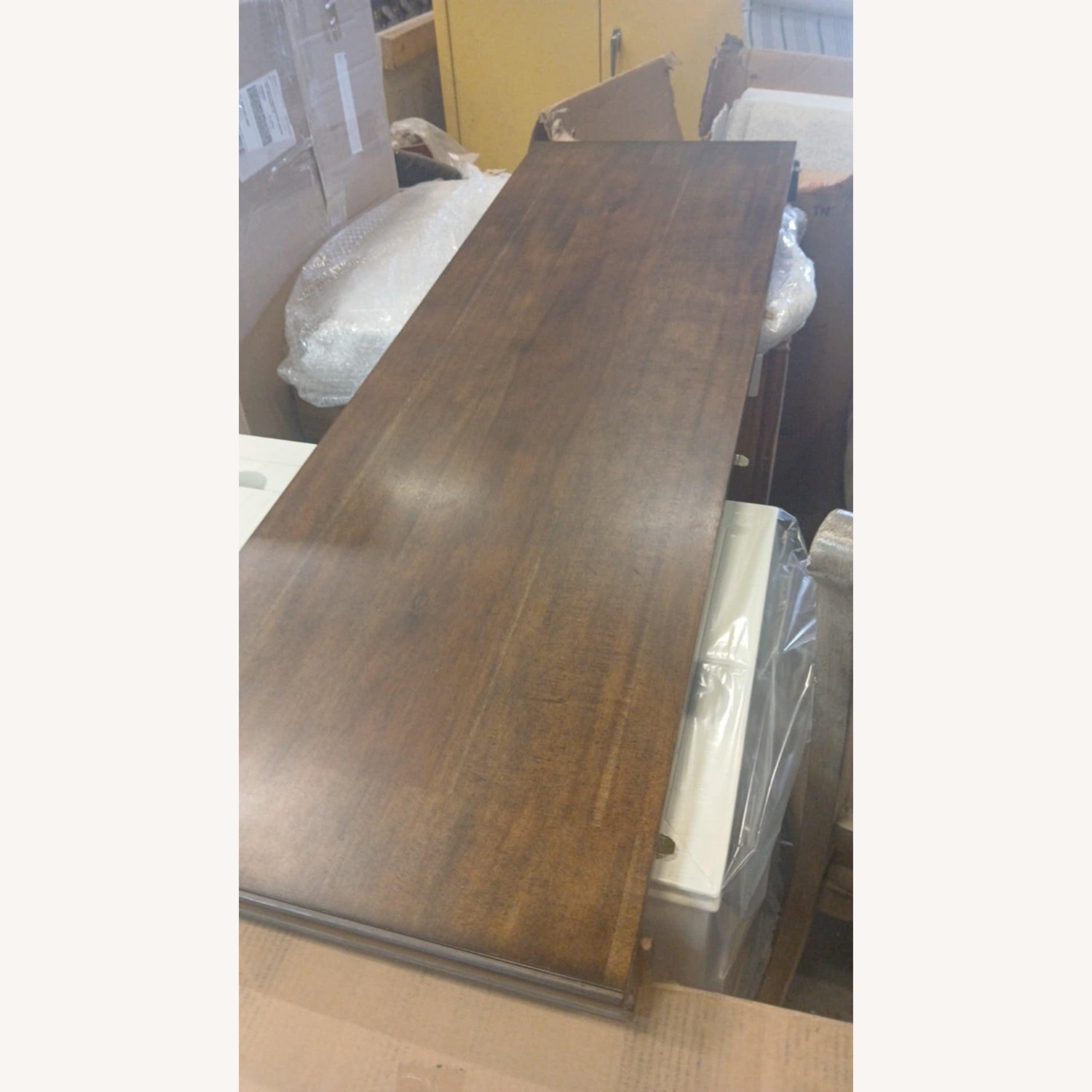 Babbet Distressed Look Dining Table Set - image-4