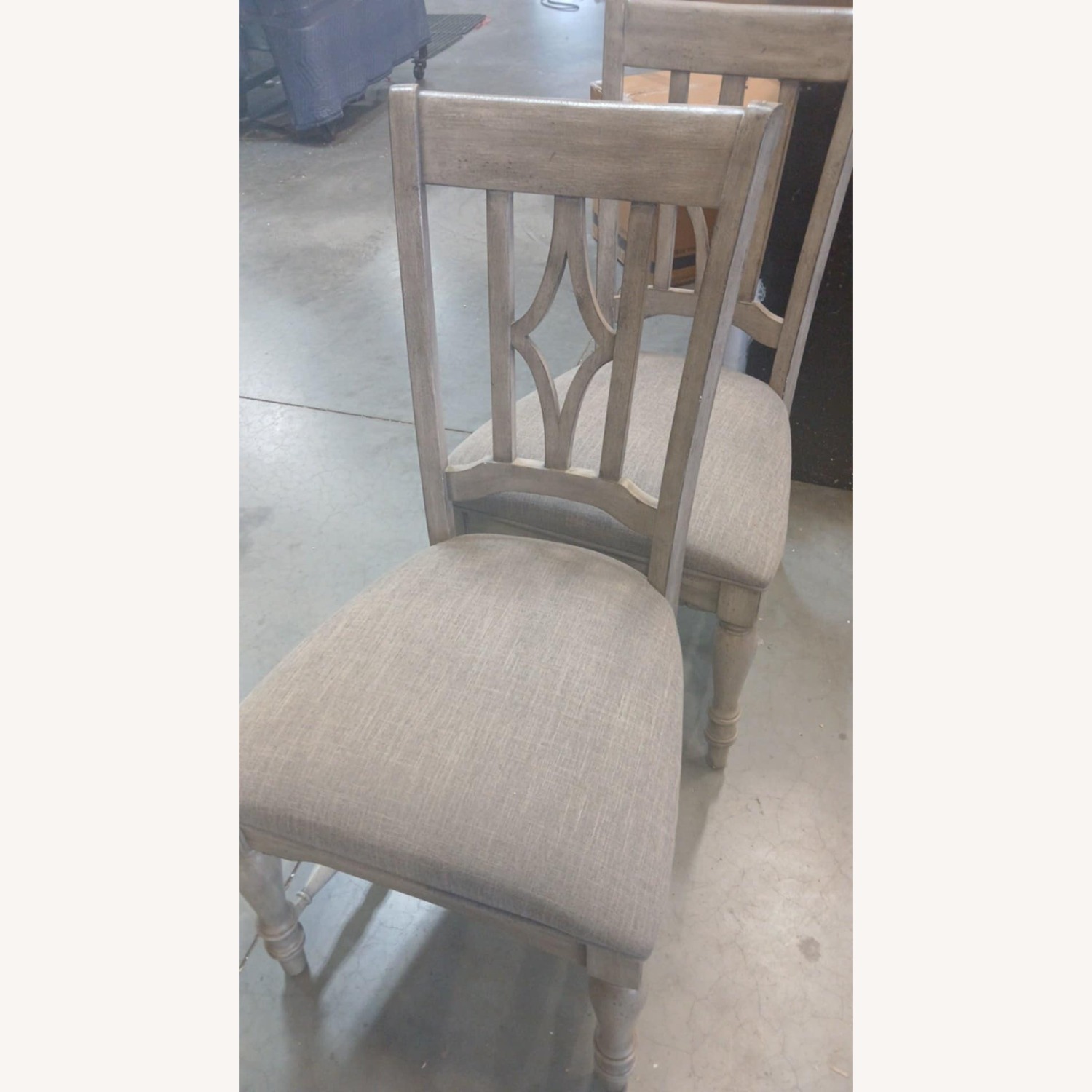 Babbet Distressed Look Dining Table Set - image-5