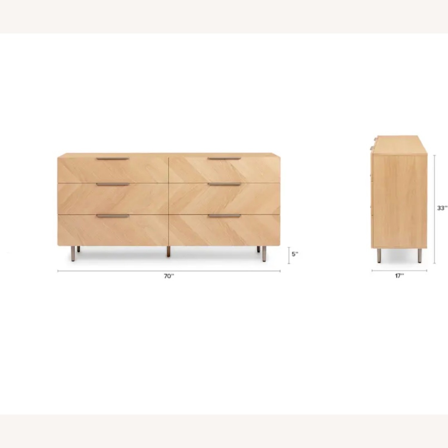 Article Nera Oak 6 Drawer Dresser - image-4