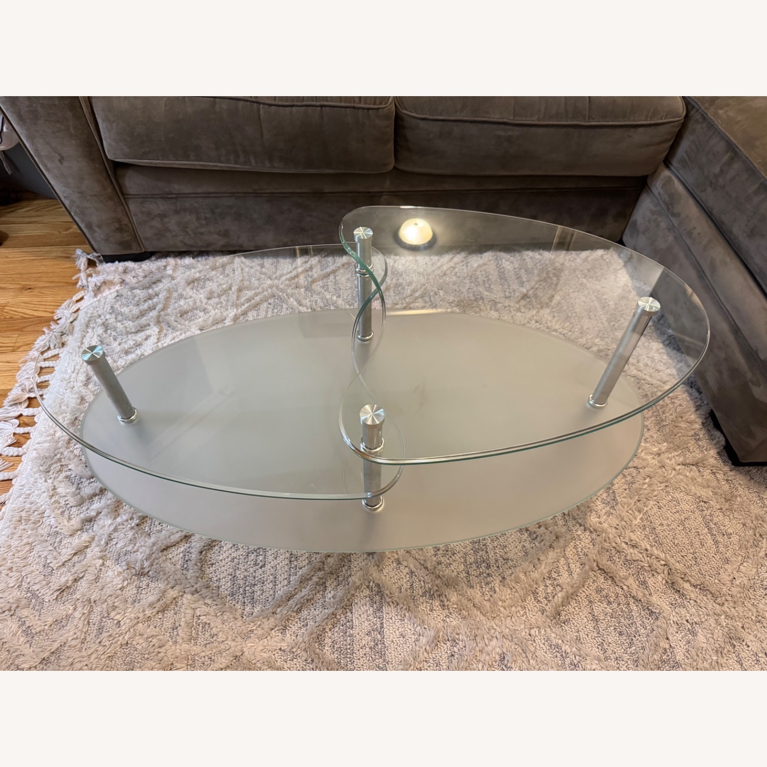 Glass Coffee Table - image-1