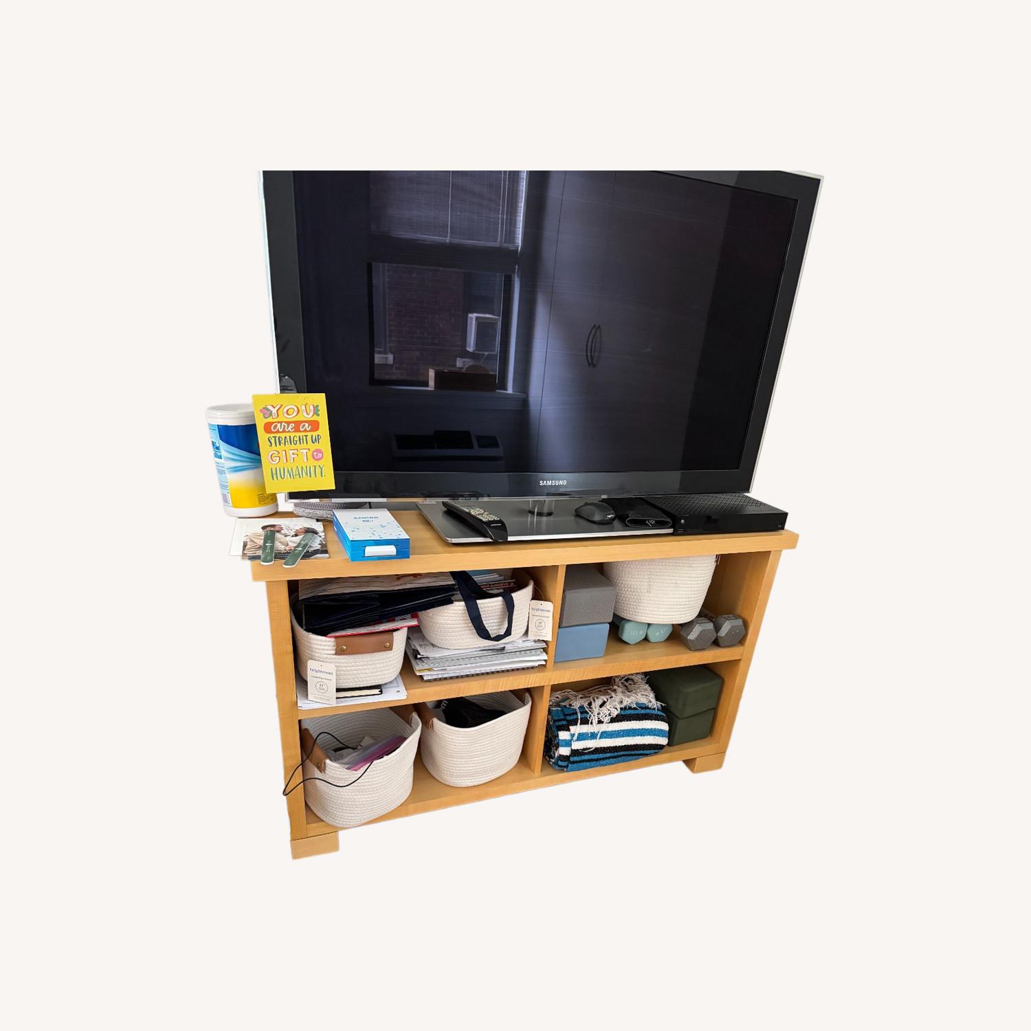 Custom Media Unit Storage Shelf - image-0