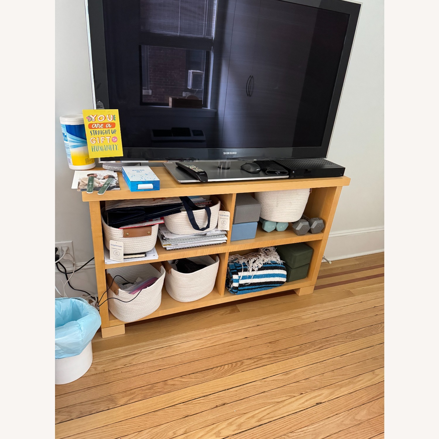 Custom Media Unit Storage Shelf - image-1