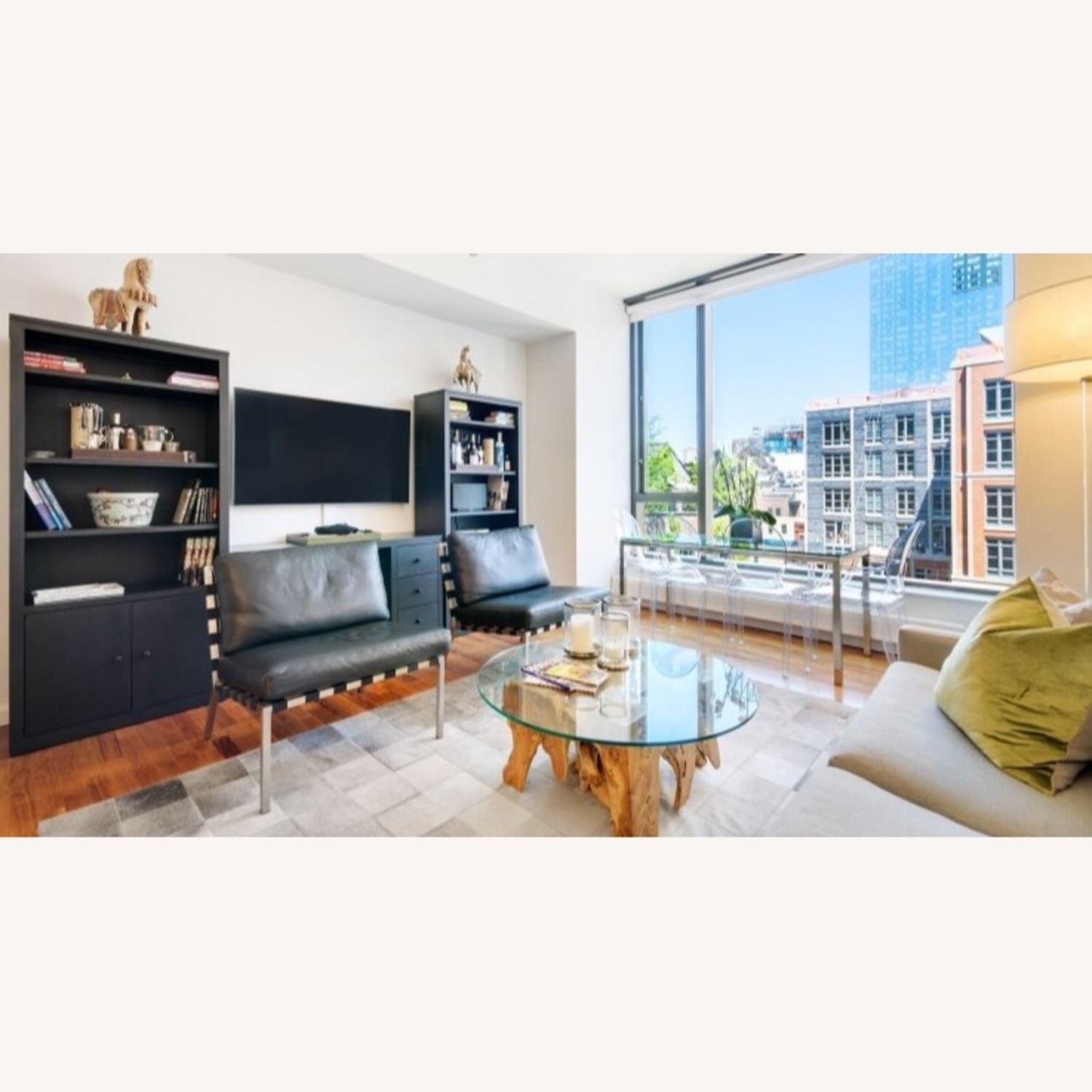 Room & Board Charcoal Media Console - image-1