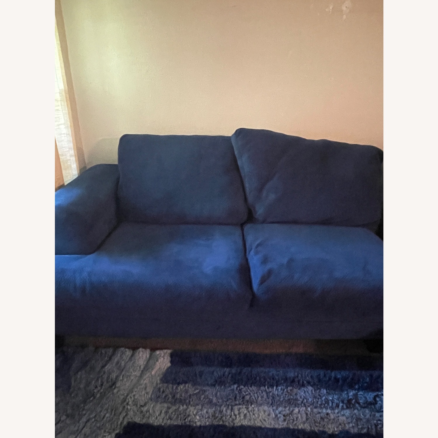 Blue Sectional Sofa - image-3