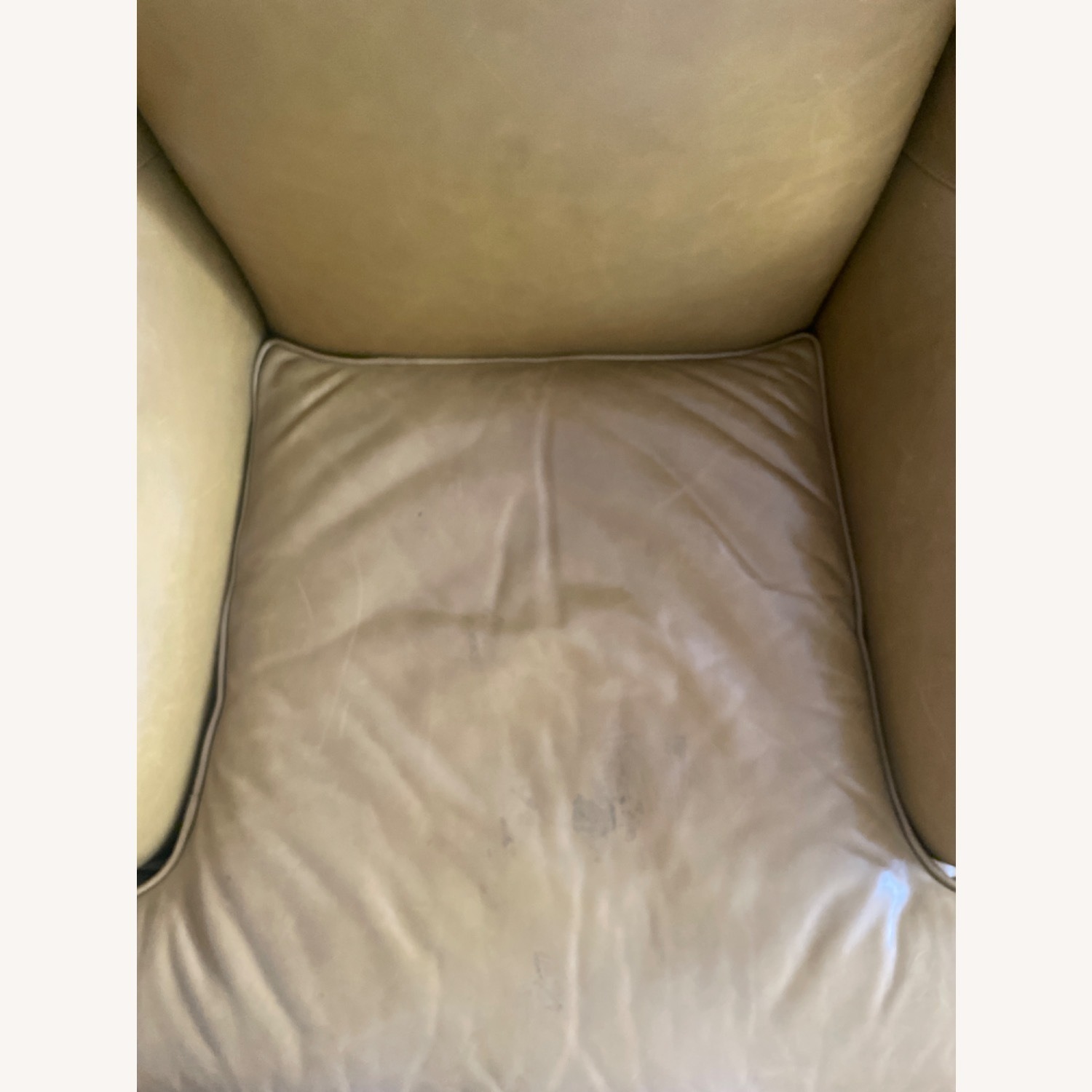 Mitchell Gold + Bob Williams Gold Leather Chairs - image-4