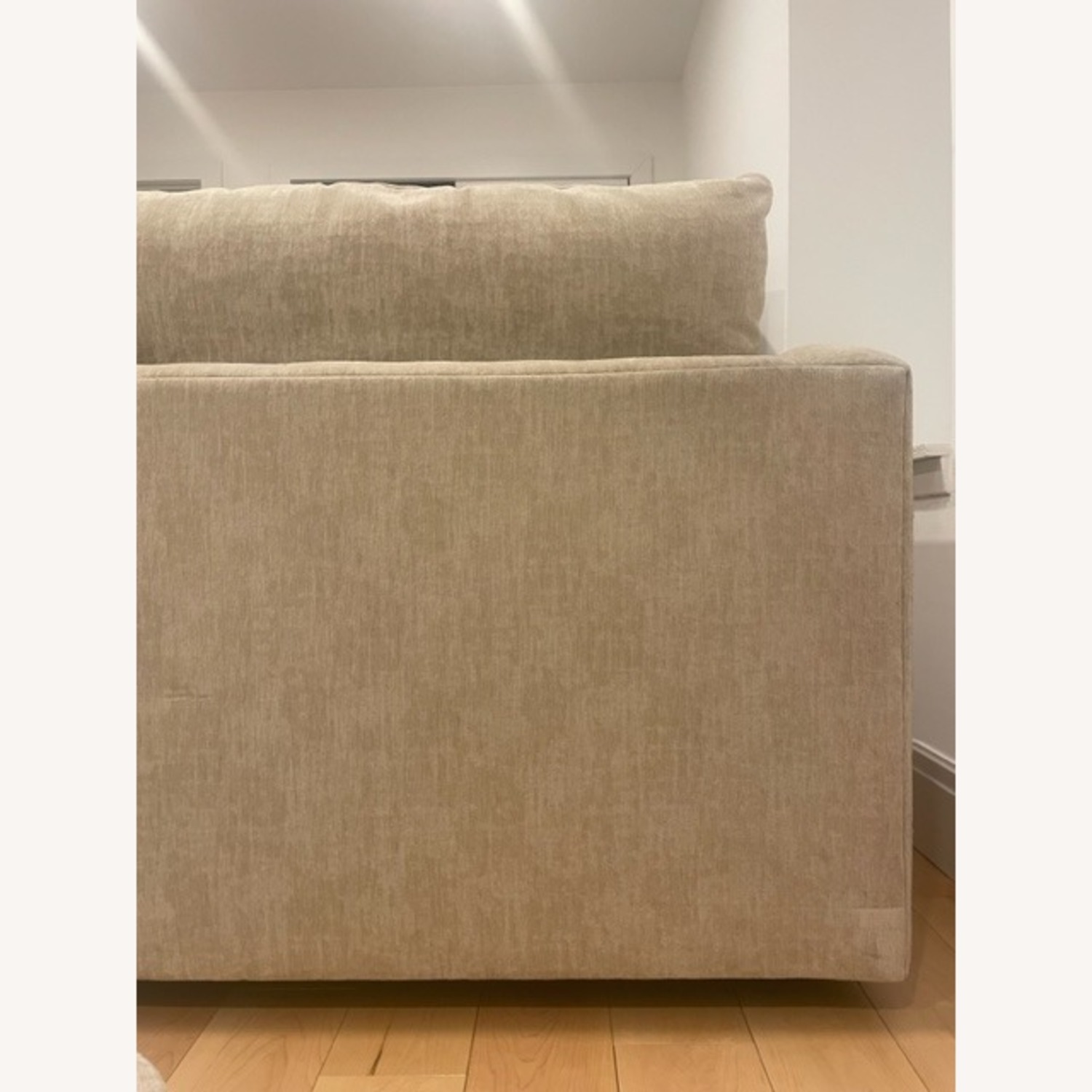 Crate & Barrel Gather Neutral Sofa - image-10