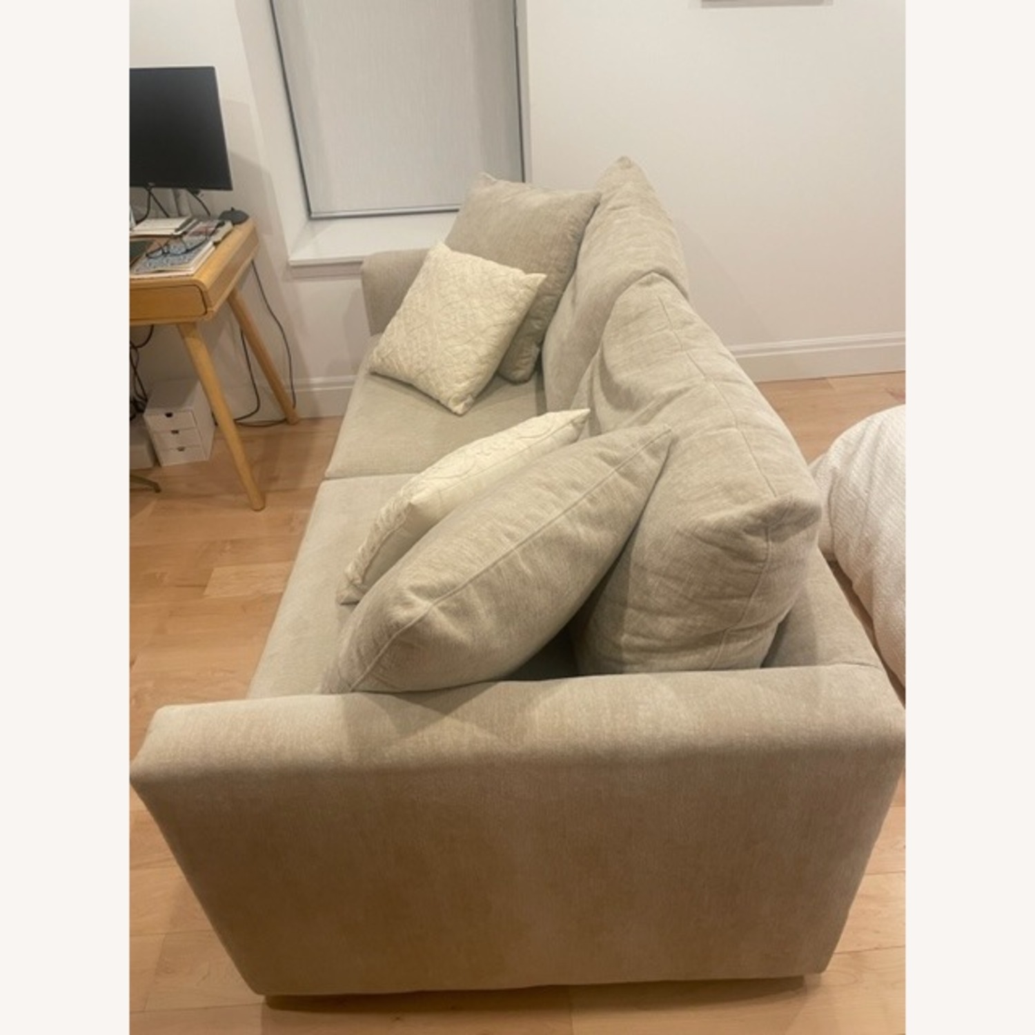 Crate & Barrel Gather Neutral Sofa - image-4