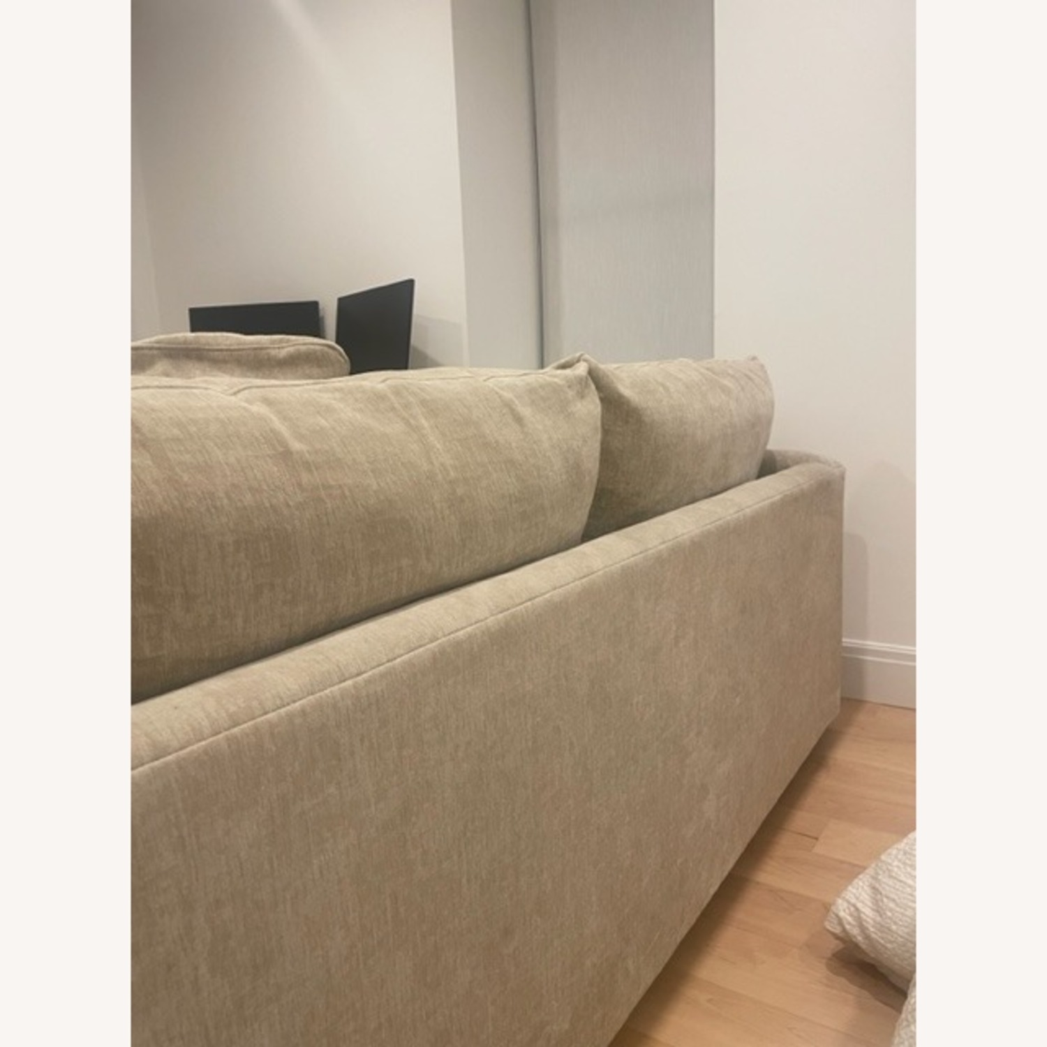 Crate & Barrel Gather Neutral Sofa - image-9