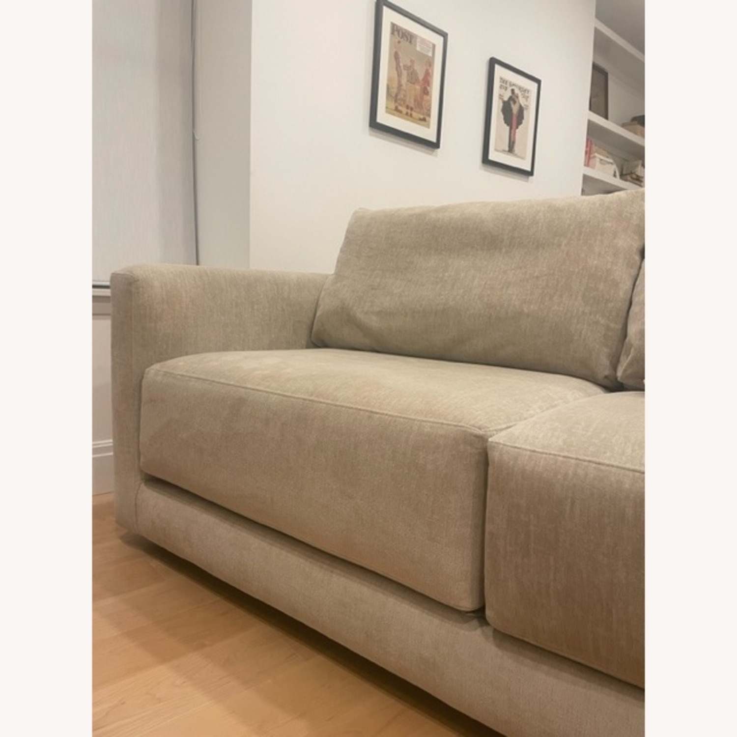 Crate & Barrel Gather Neutral Sofa - image-7