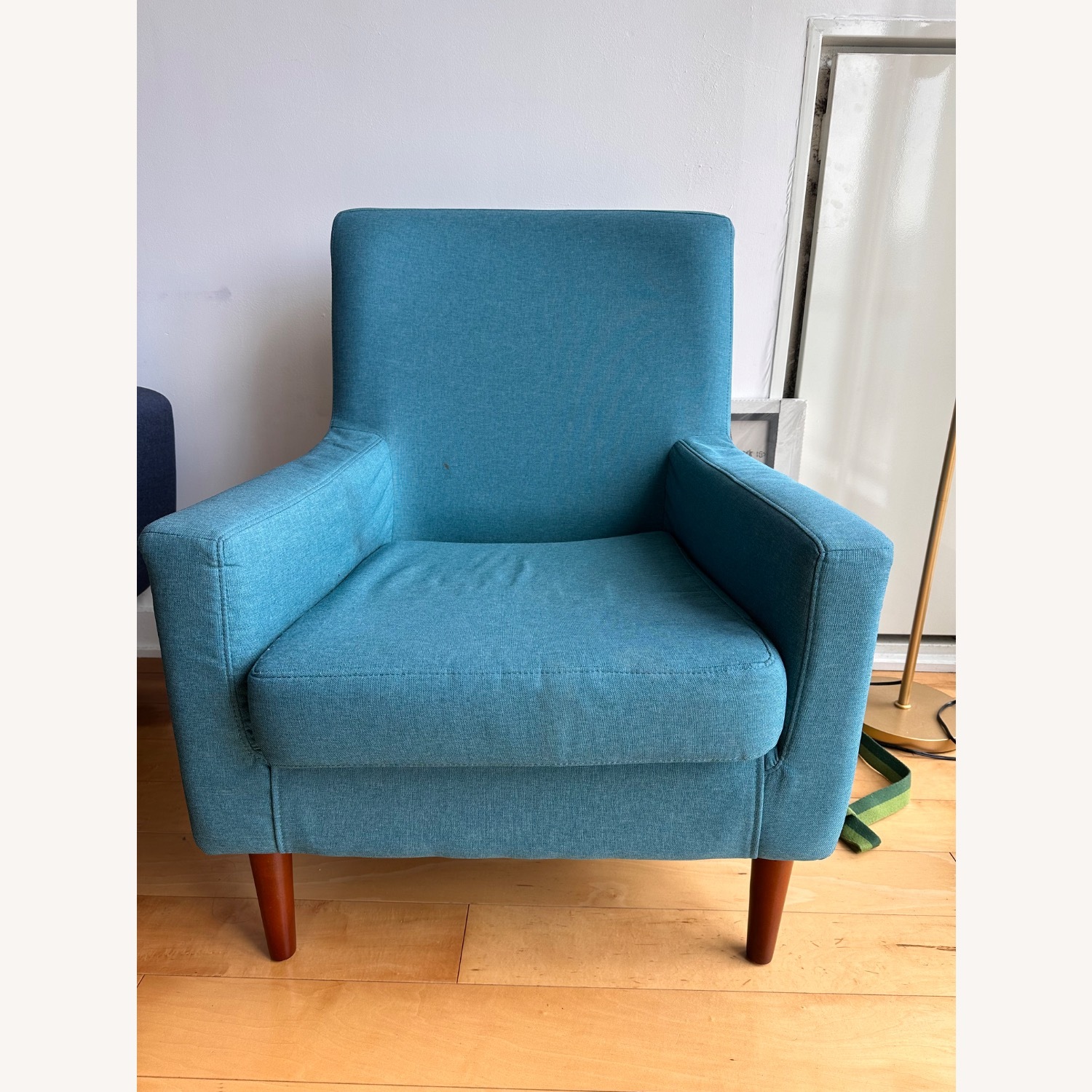 Wayfair teal armchair - image-2